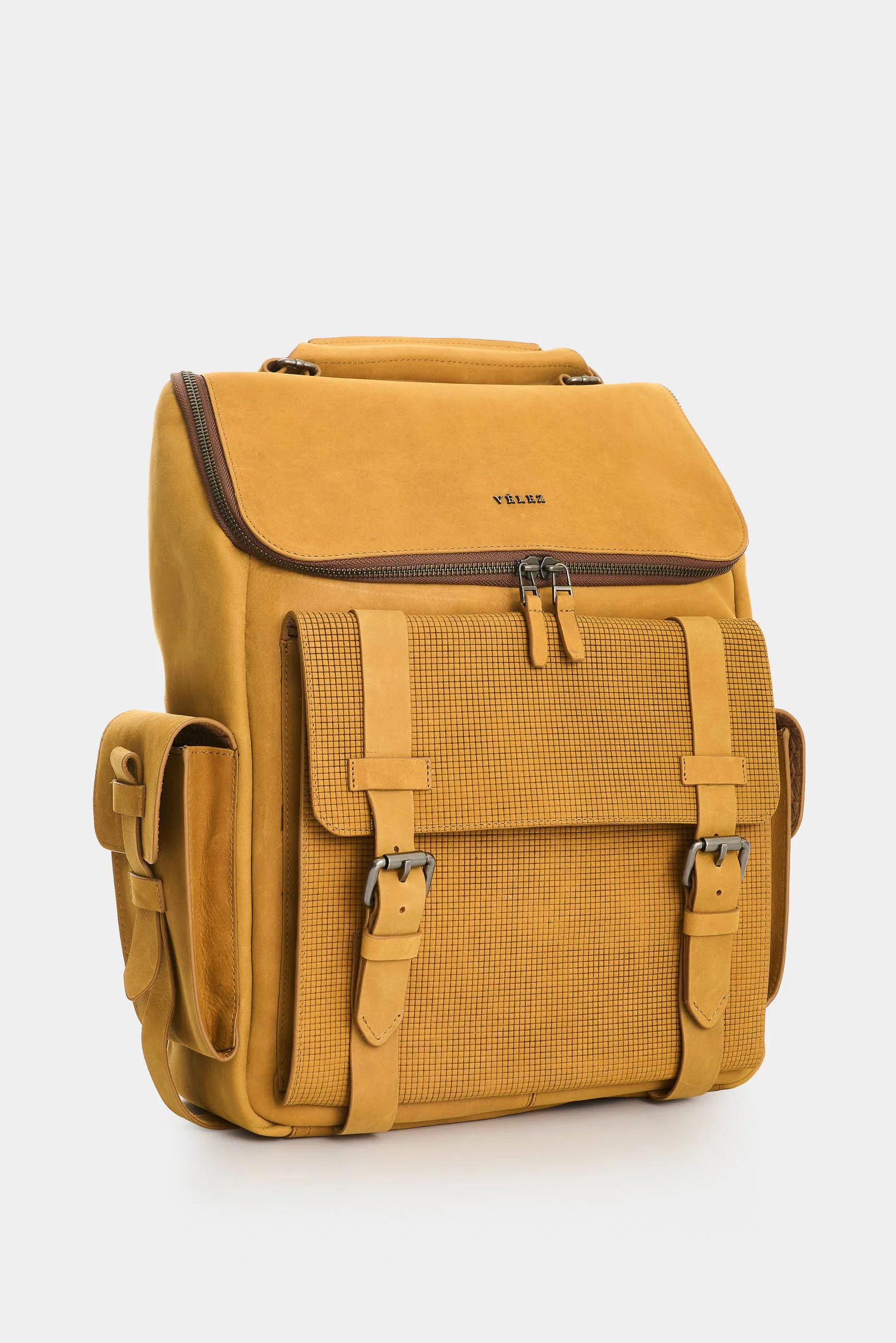 Achaeology Oregon leather backpack for men - Image 2