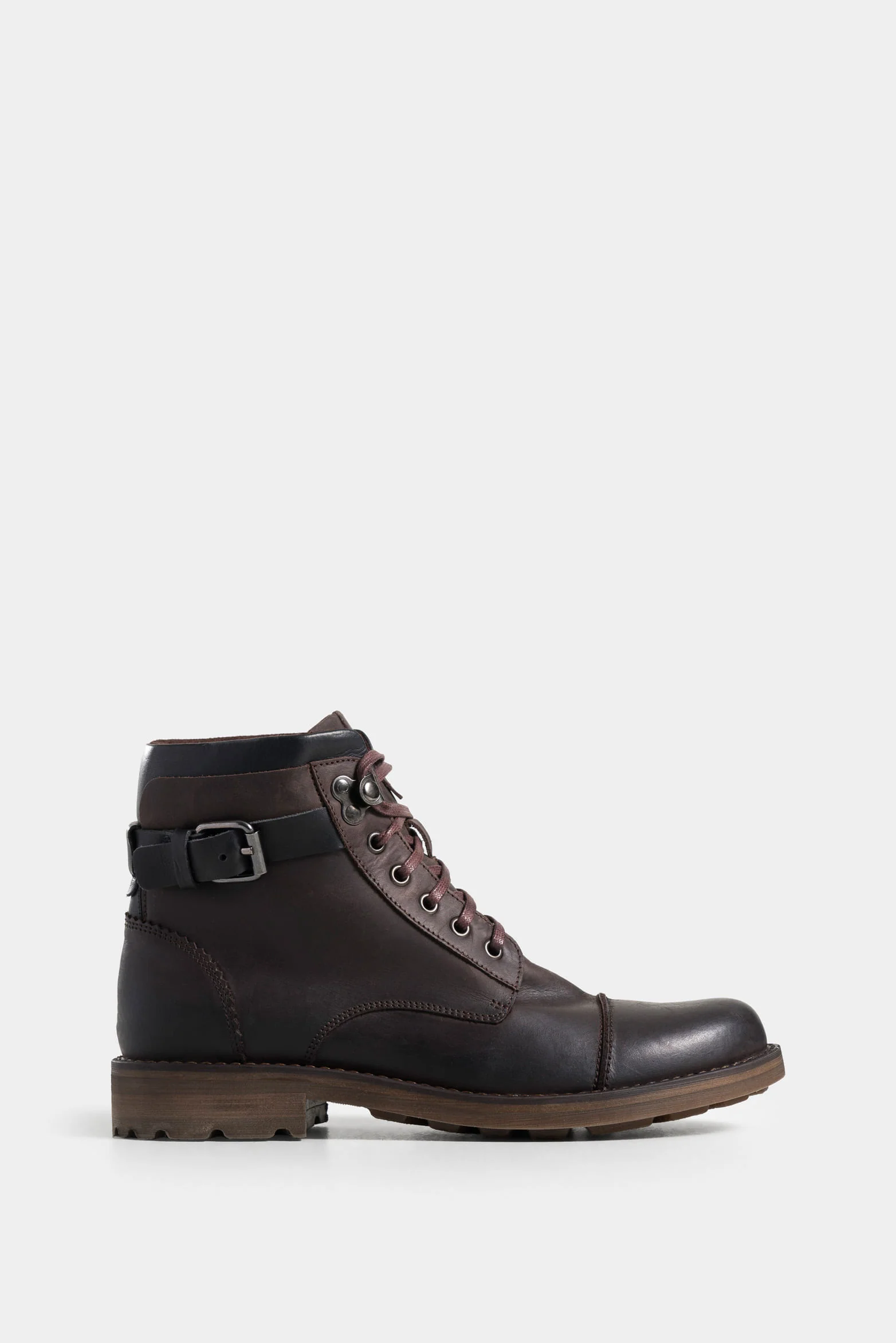 Alquimist Leather Boots for Men with Decorative Strap