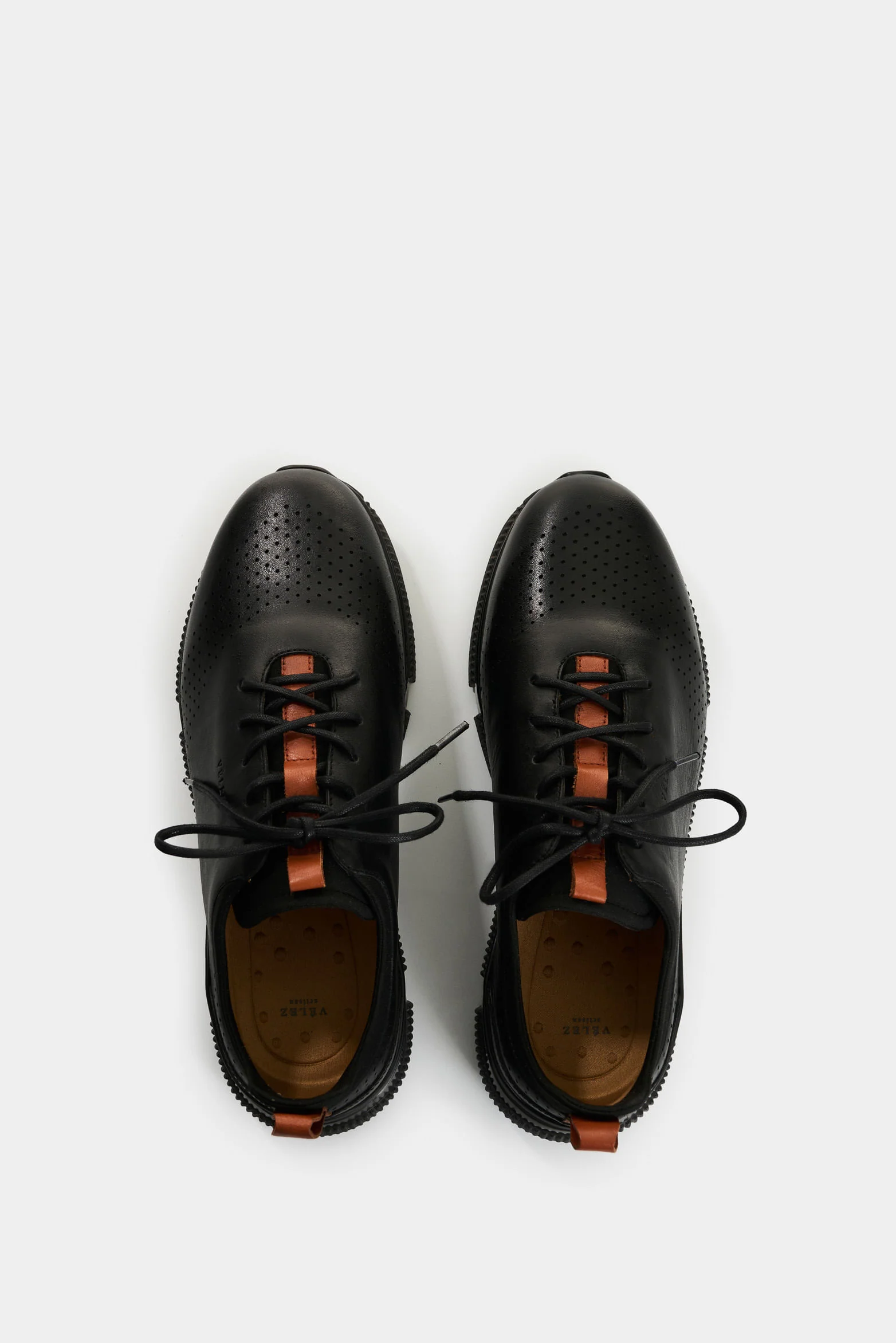 Aria Leather Lace-Up Shoes for Men - Image 4