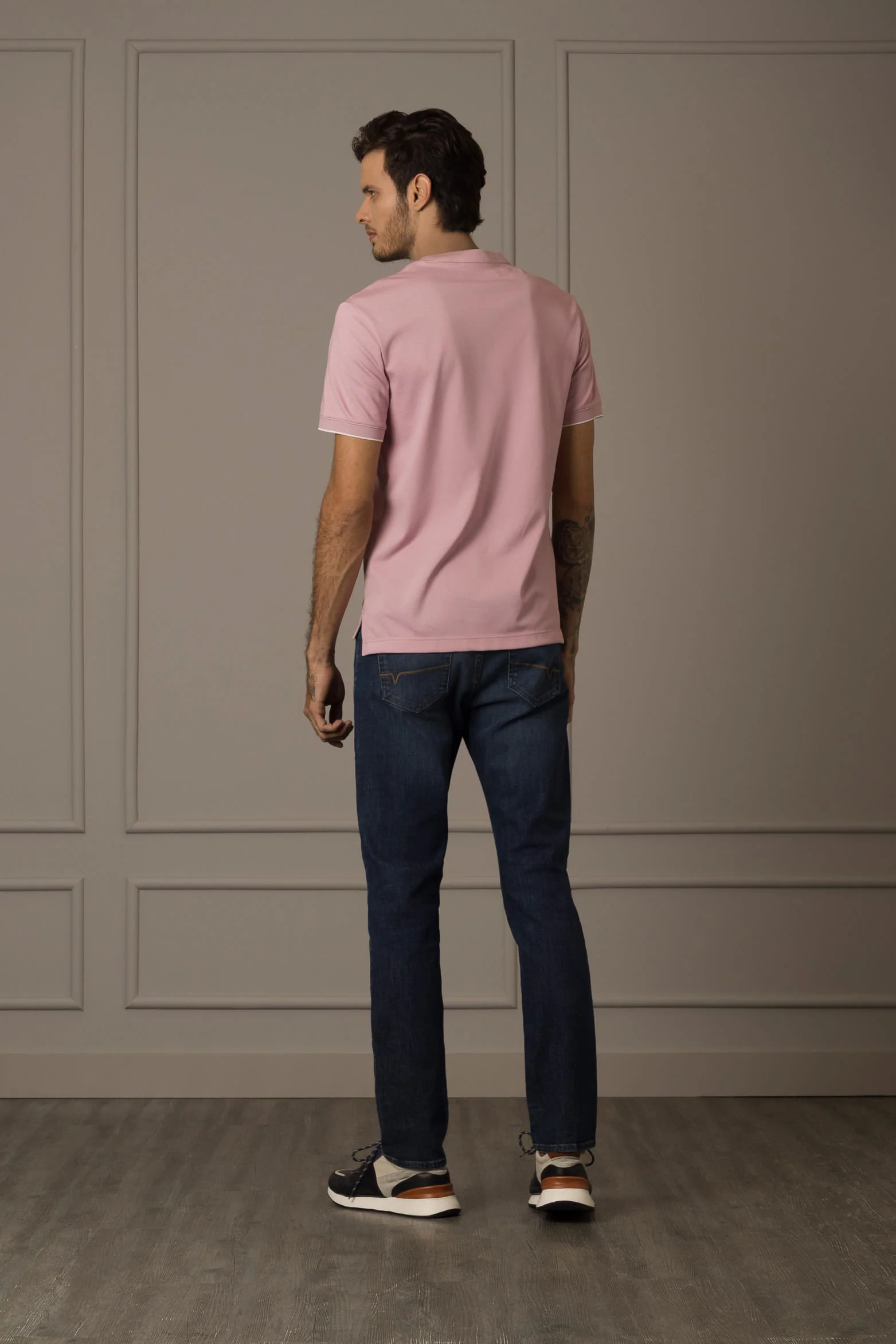 Arizona Micropima Cotton T-Shirt – Semi-Fitted - Image 4