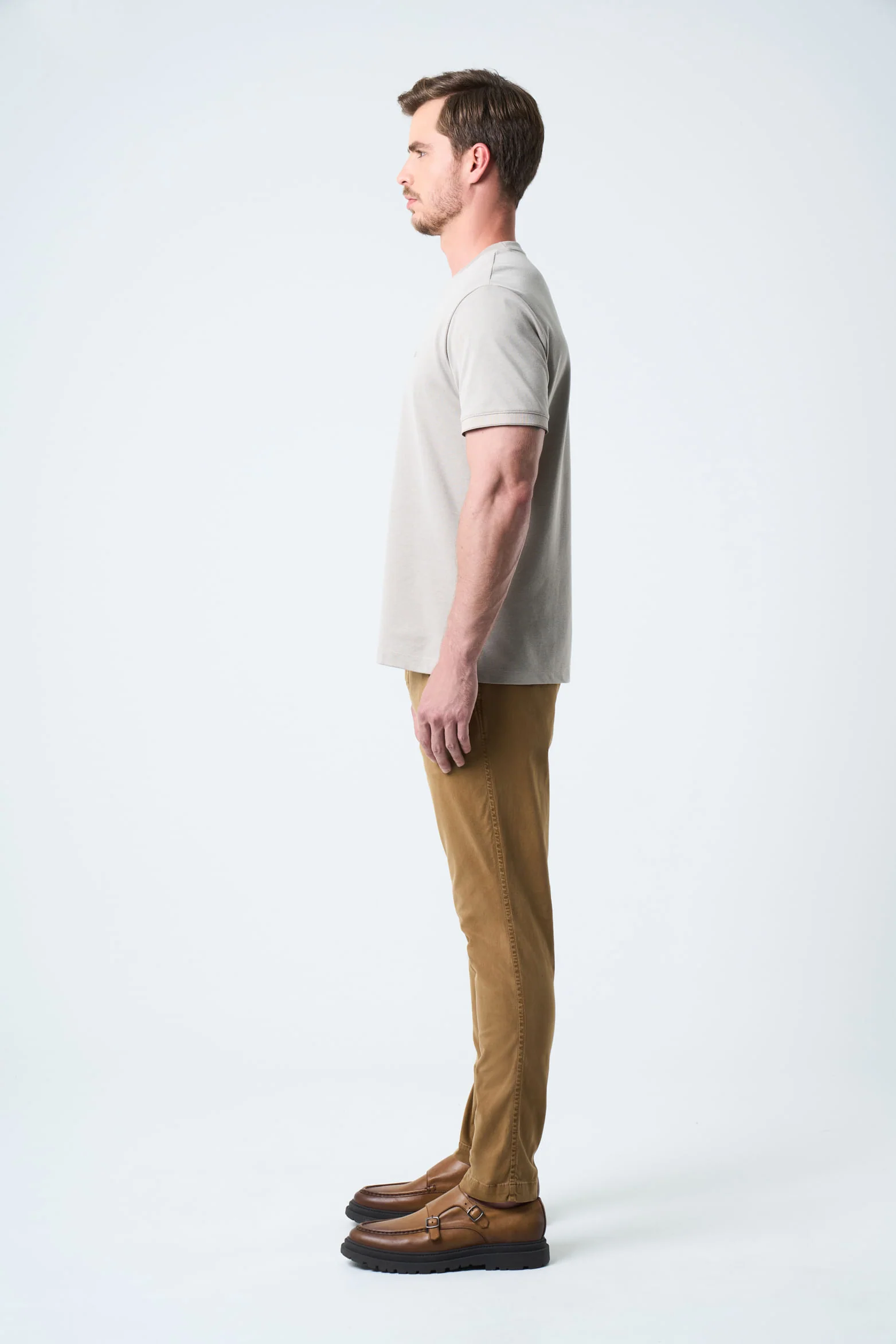 Arizona Micropima T-Shirt for Men Semi-Fitted - Image 3