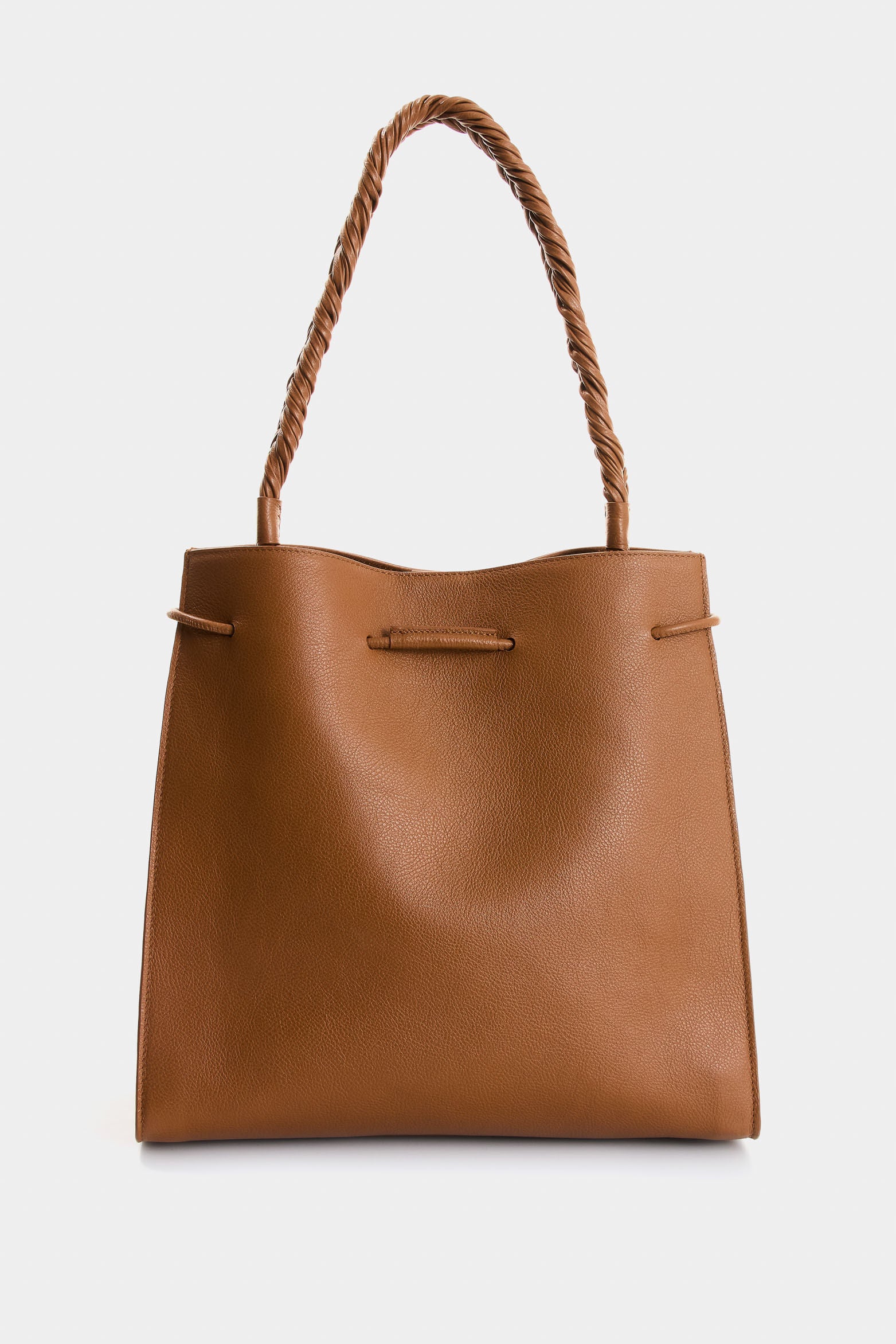 Aromia leather shopping bag for women - Image 3