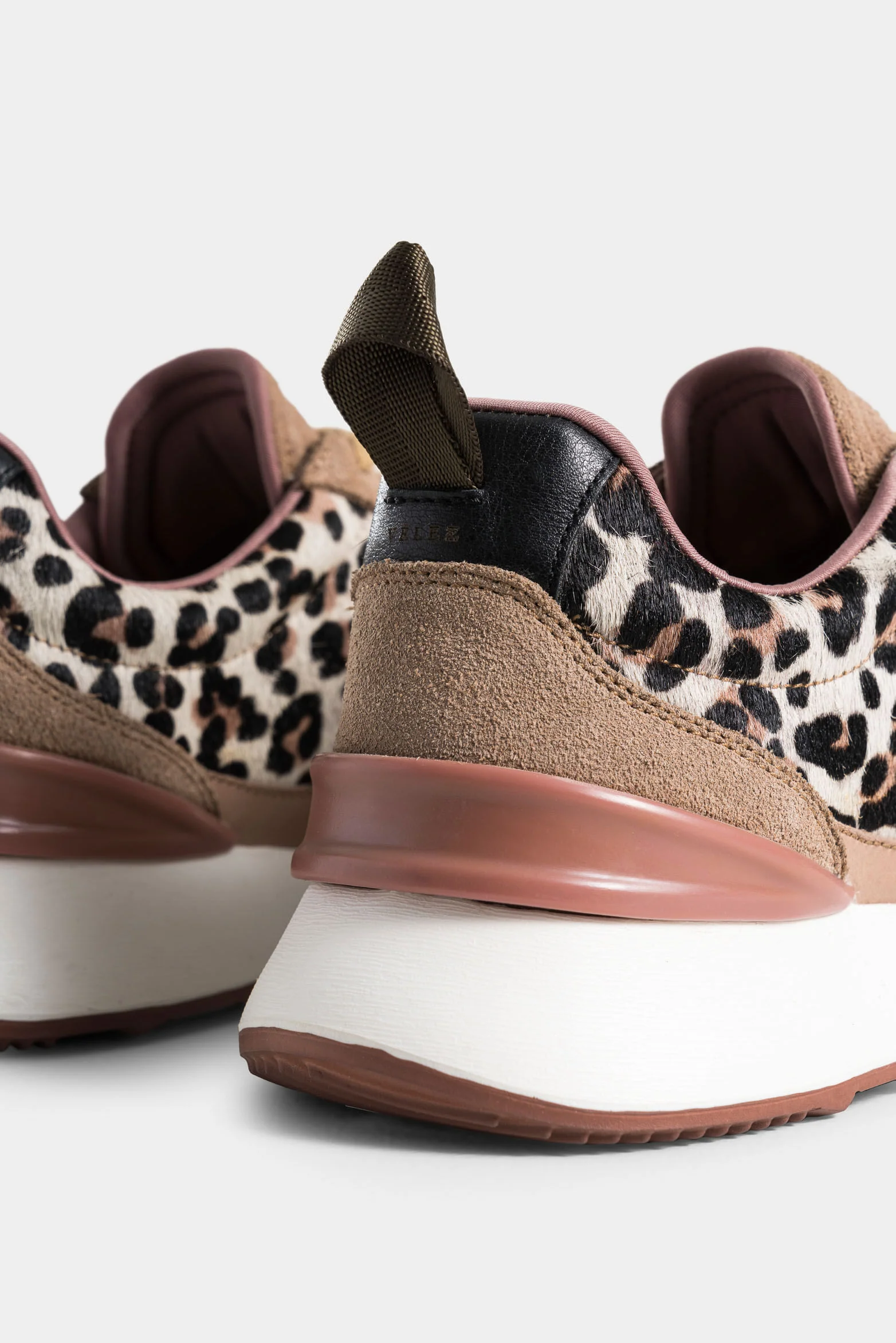 Aurora Textured Leather Tennis Shoes for Women - Image 5