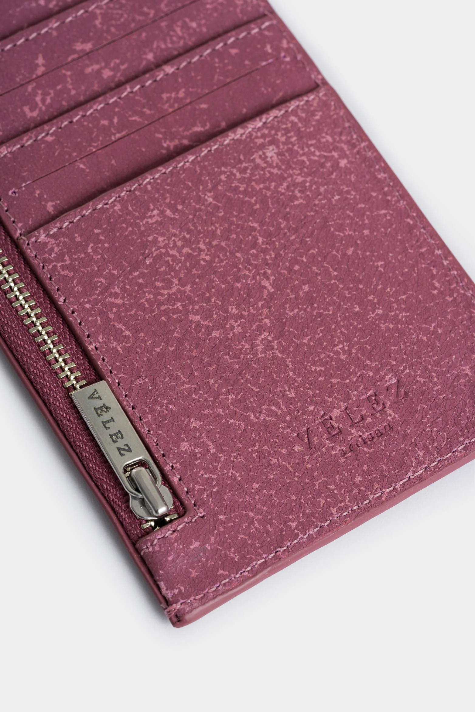 Ava Leather Document Holder for Women Vintage Effect - Image 5