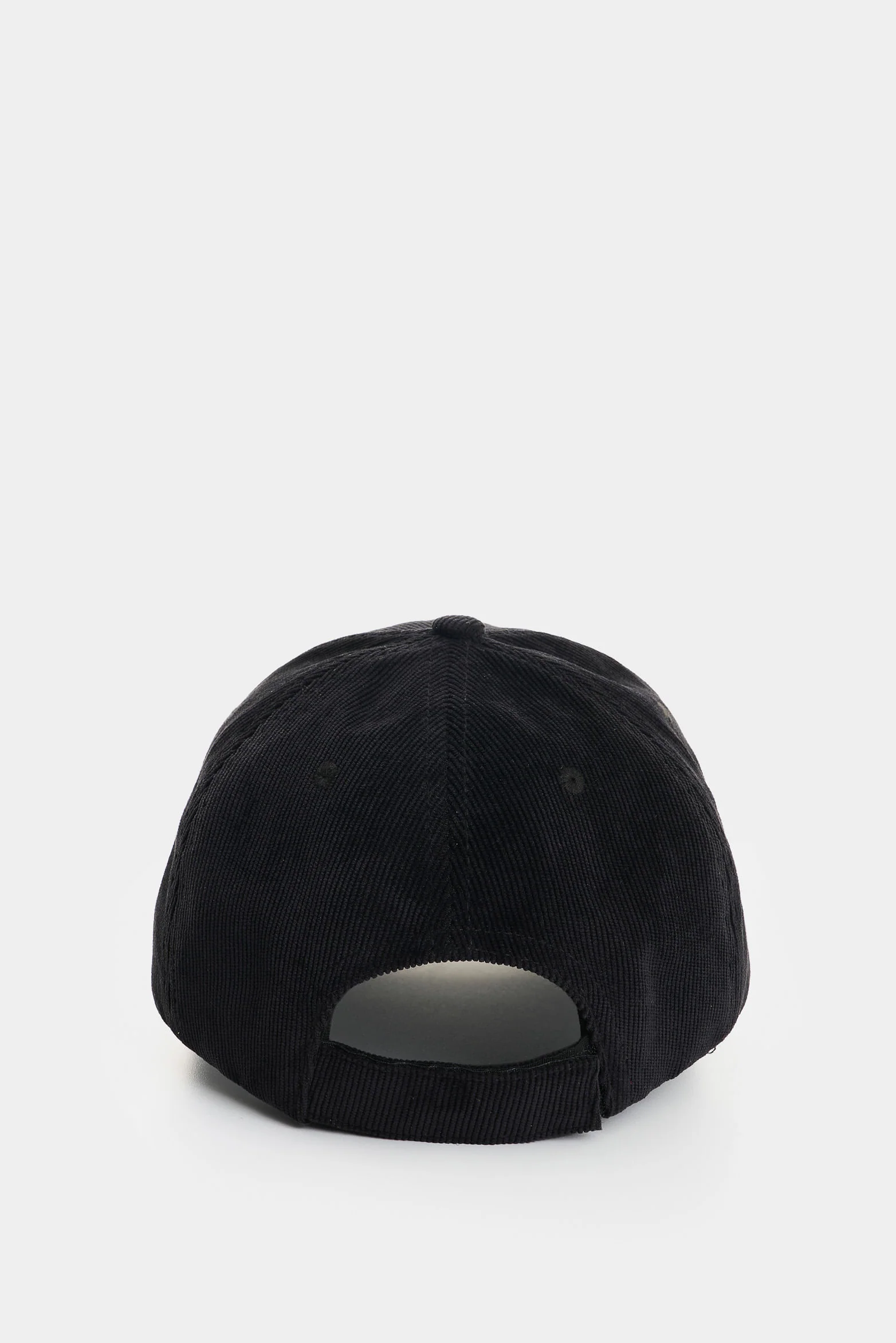 Borges 2 trucker cap in corduroy for men with curved brim - Image 3