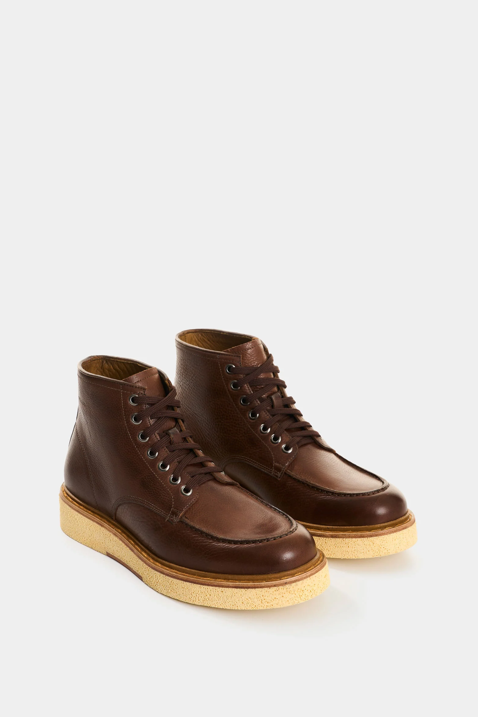 Breeze Men's Smooth Leather Boots - Image 2
