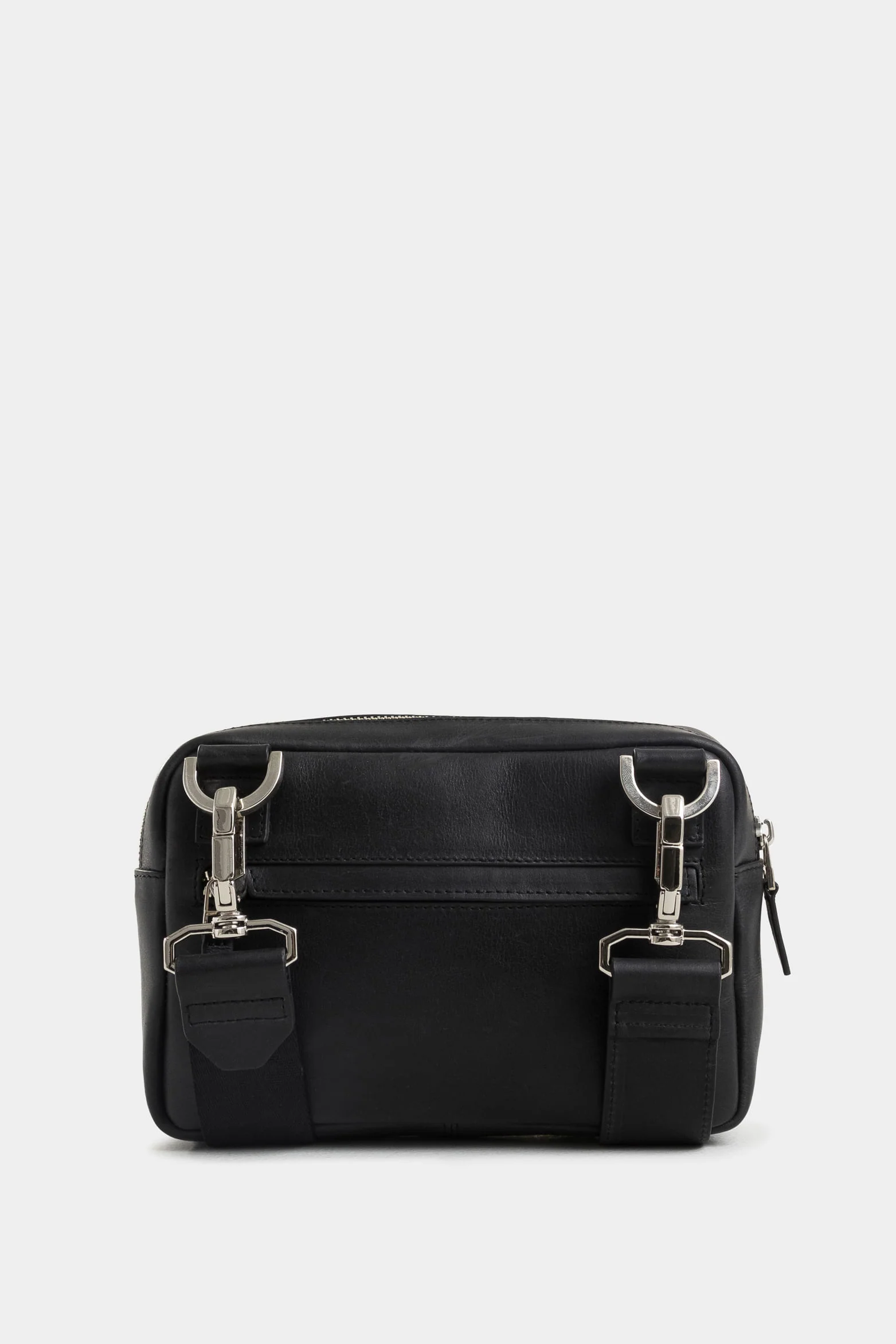 Bright Leather Hands-Free Bag for Men with Black Padded Detail - Image 3