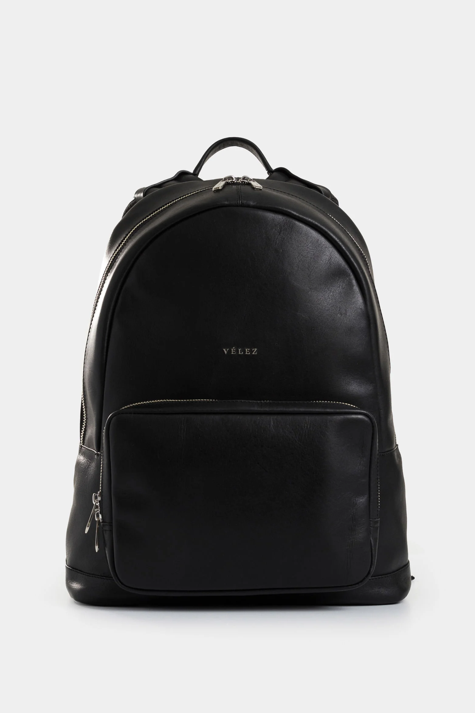 Brumia structured leather backpack for women