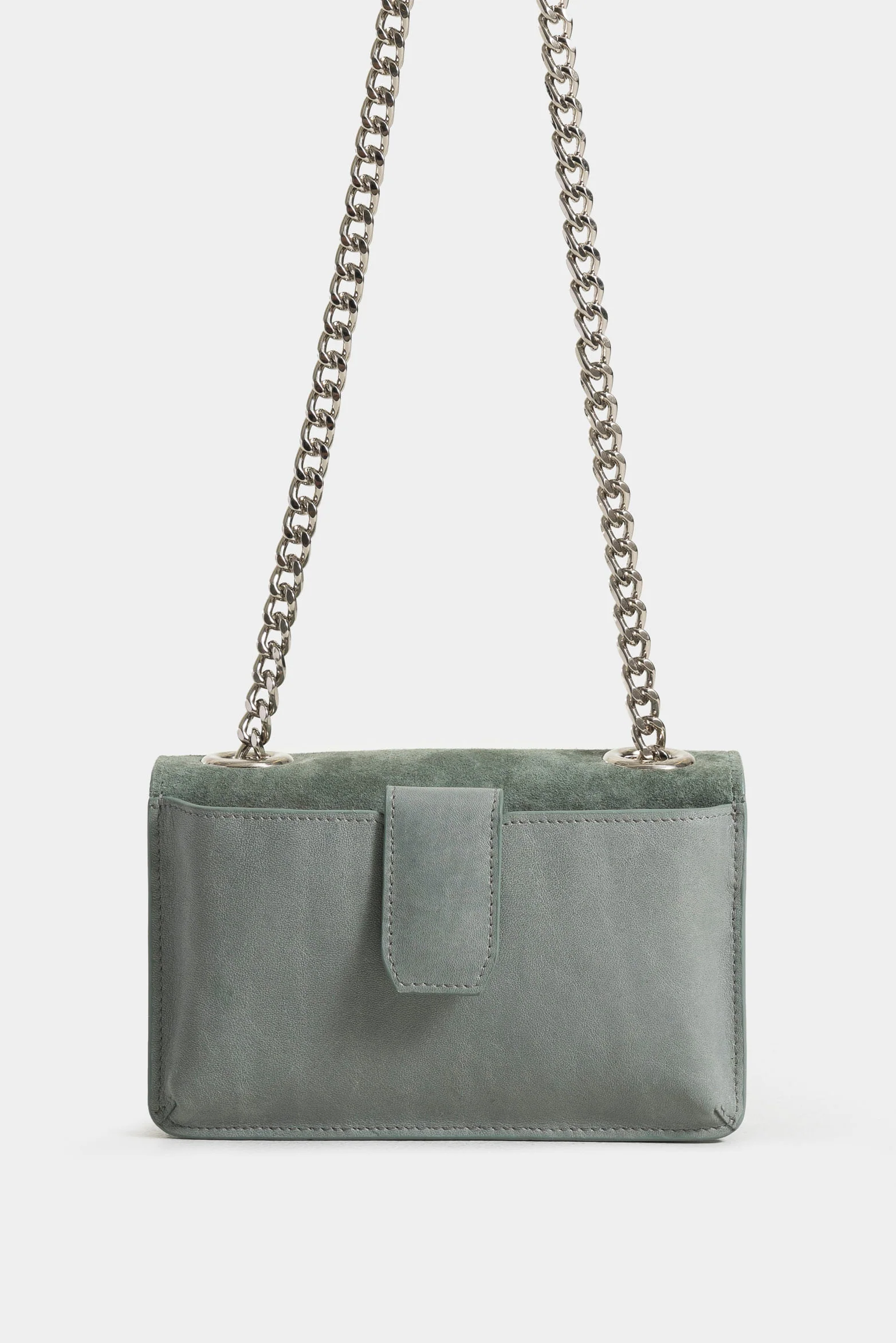 Budda Suede Hands-Free Bag for Women with Magnetic Clasp - Image 3