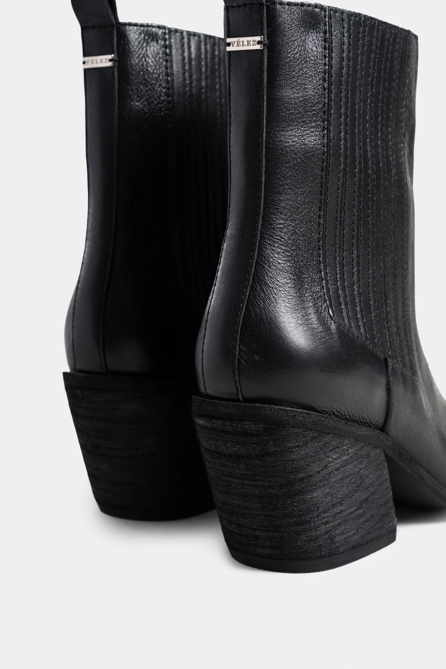 Calas Leather Ankle Boots for Women with Embroidered Upper - Image 5