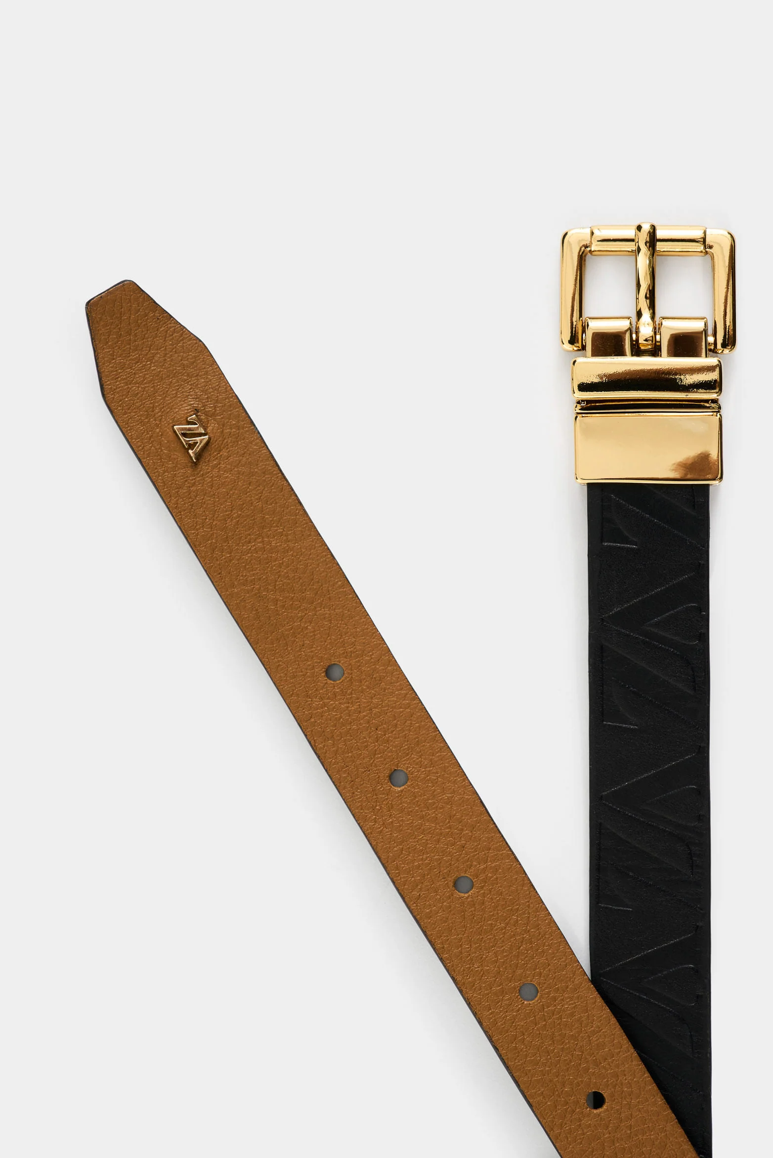 Calix Reversible Leather Belt for Women Monogram - Image 3