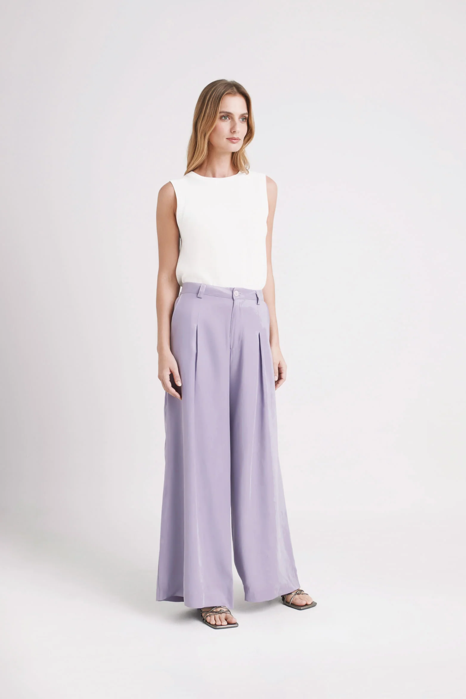 Caltha Palazzo Pants for Women with Relaxed Fit - Image 3