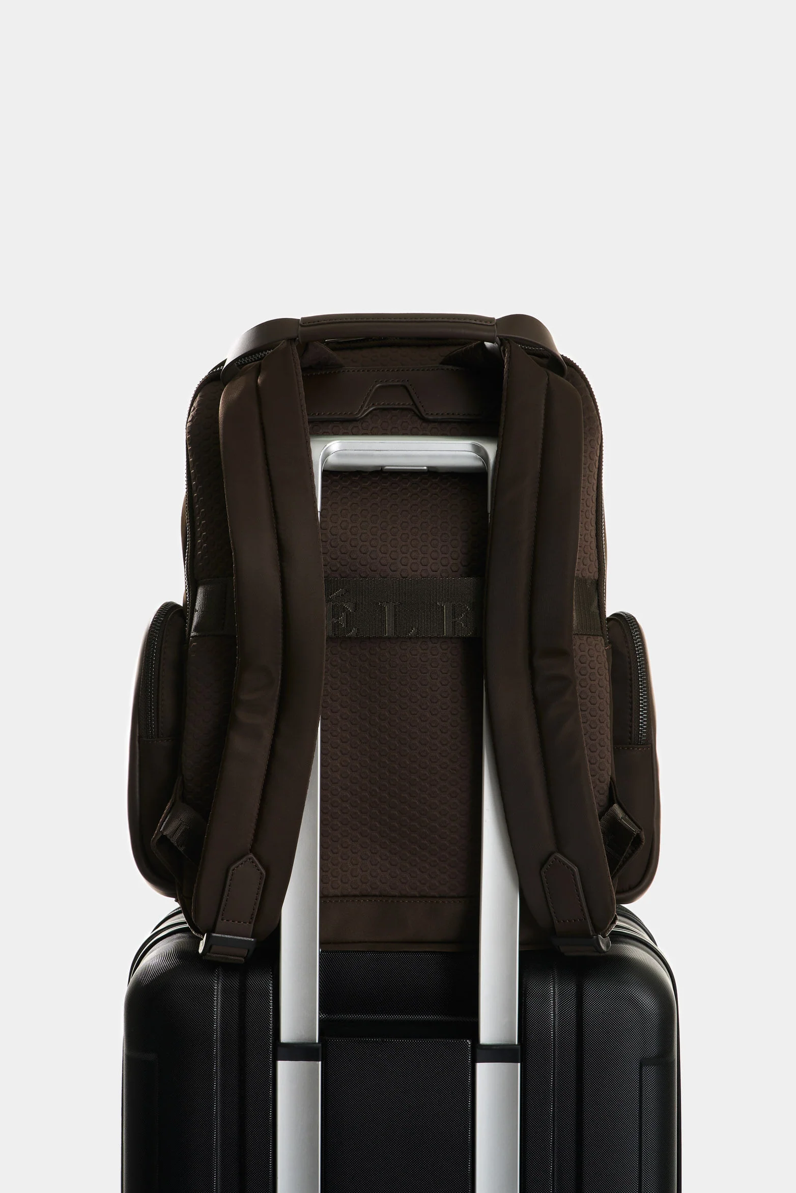 Caval Canvas and Leather Backpack for Men Comfort Fit - Image 3