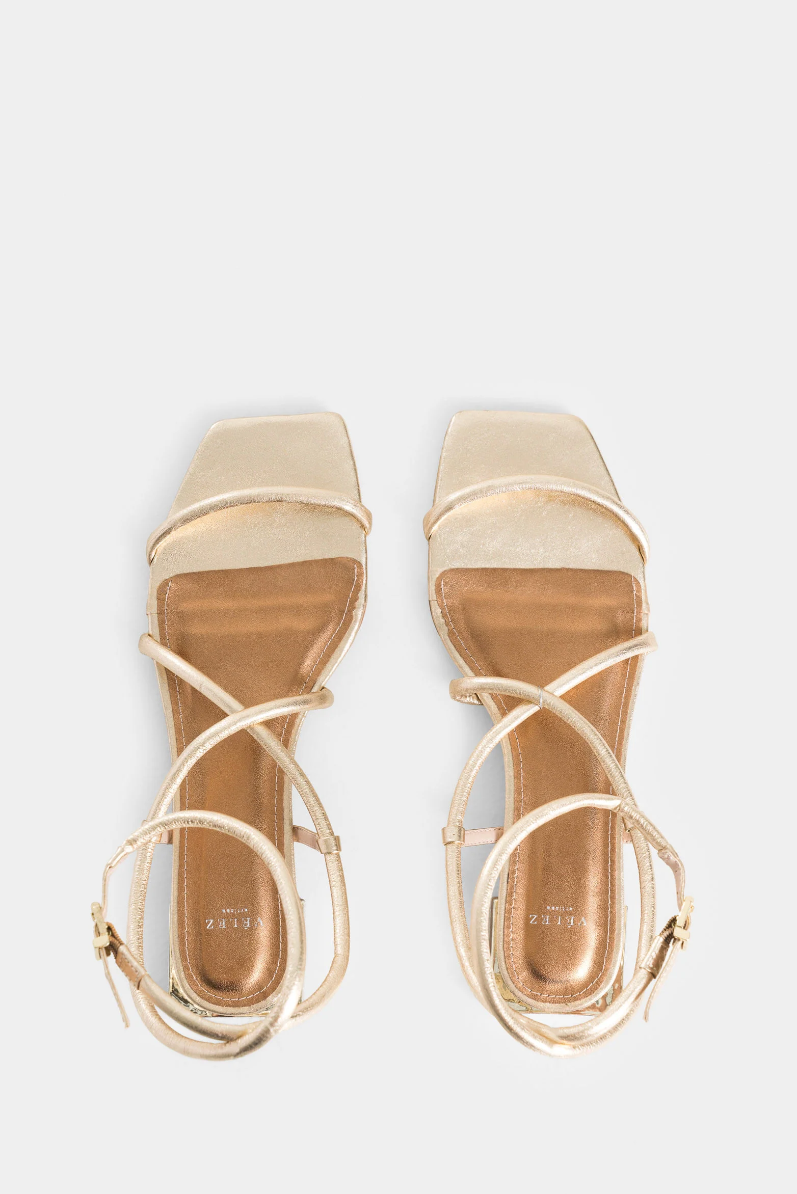 Dawn Flat Leather Sandals for Women with Ankle Tie - Image 4