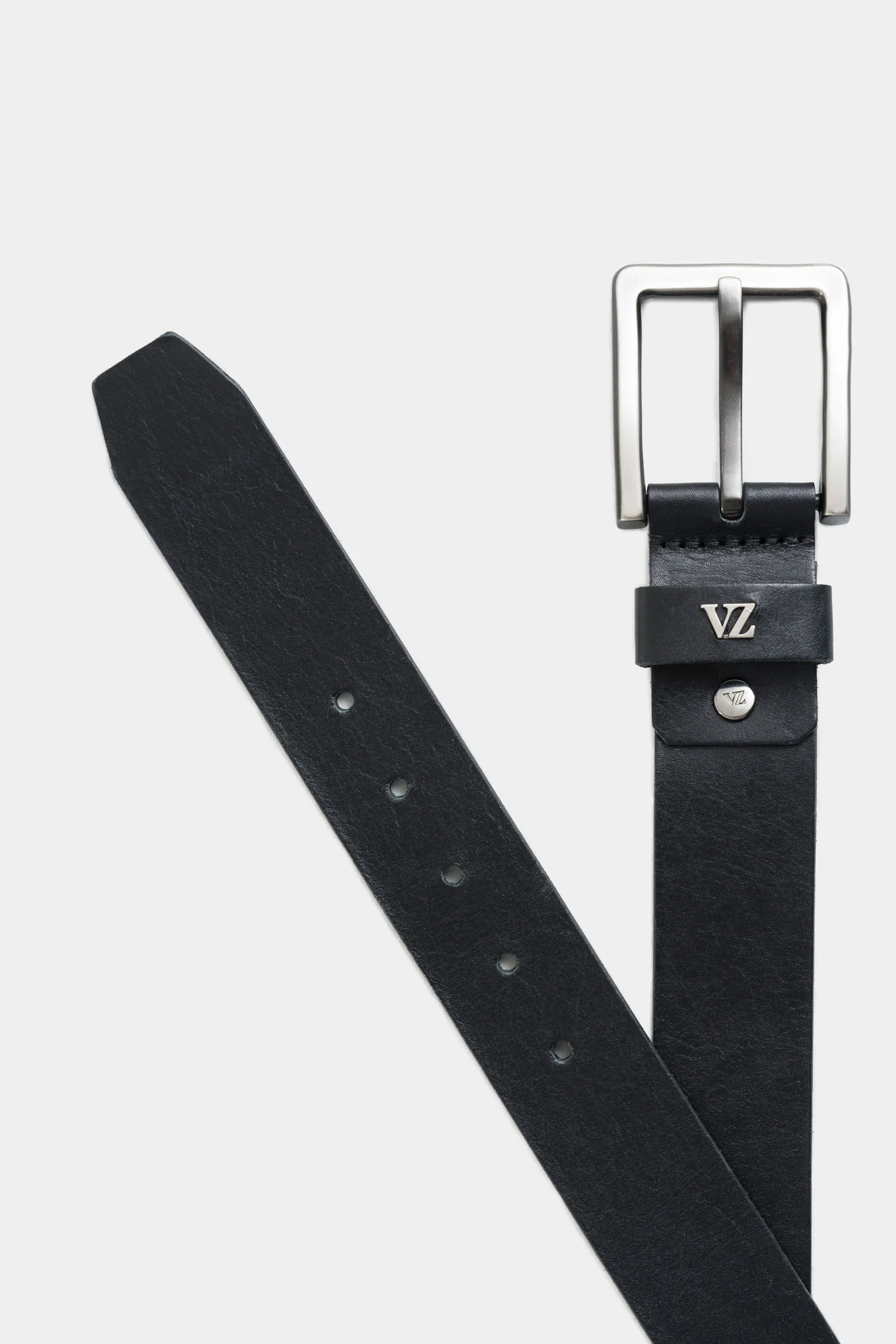 Duna 2 SingleFace Leather Belt for Men with Trapezoid Tip - Image 3