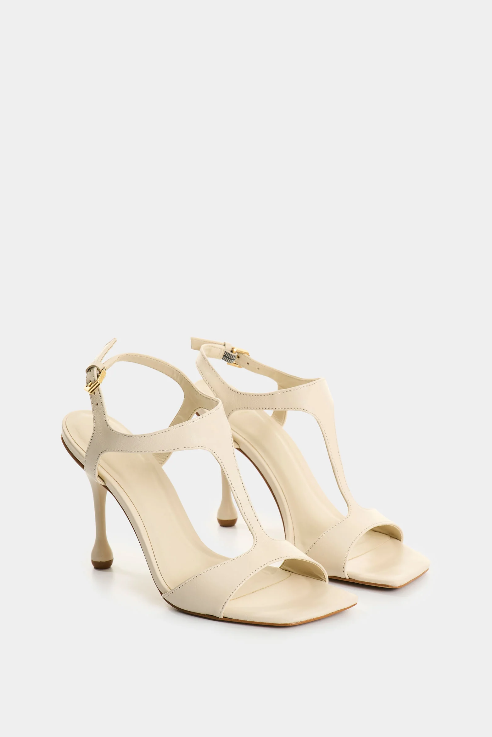 Encore Leather High Heel Sandal for Women - Image 2
