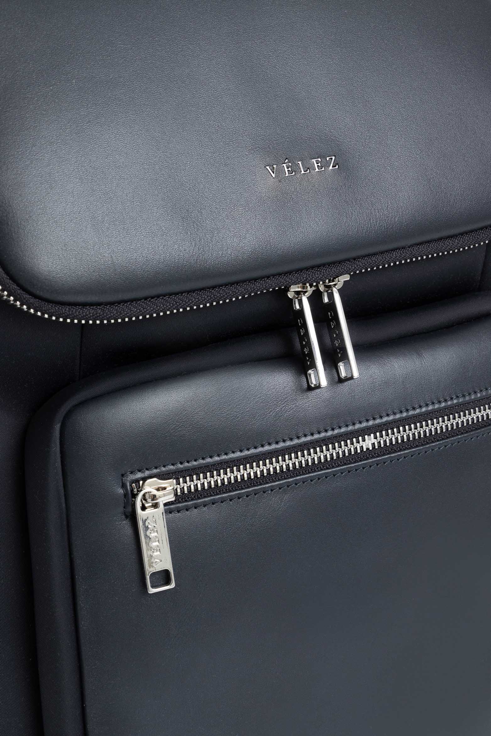 Estival Canvas and Leather Backpack for Men with Leather Detail - Image 4