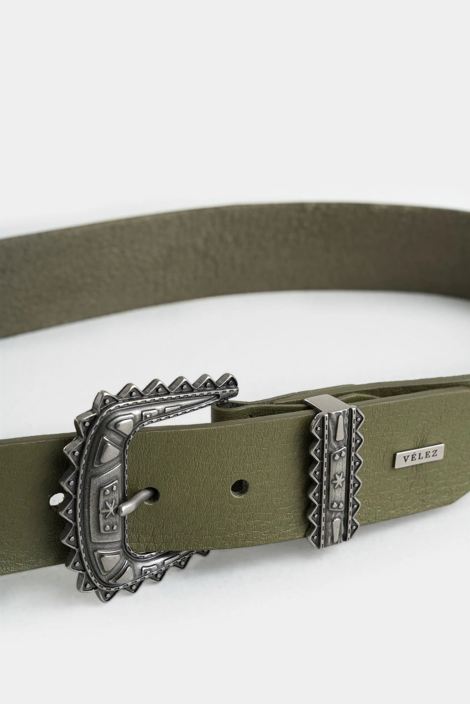 Folia Leather Boho-Inspired Belt for Women - Image 4