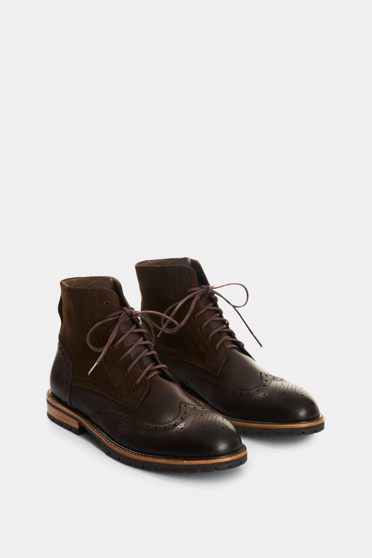 Gael Suede and Smooth Leather Boots for Men - Image 2