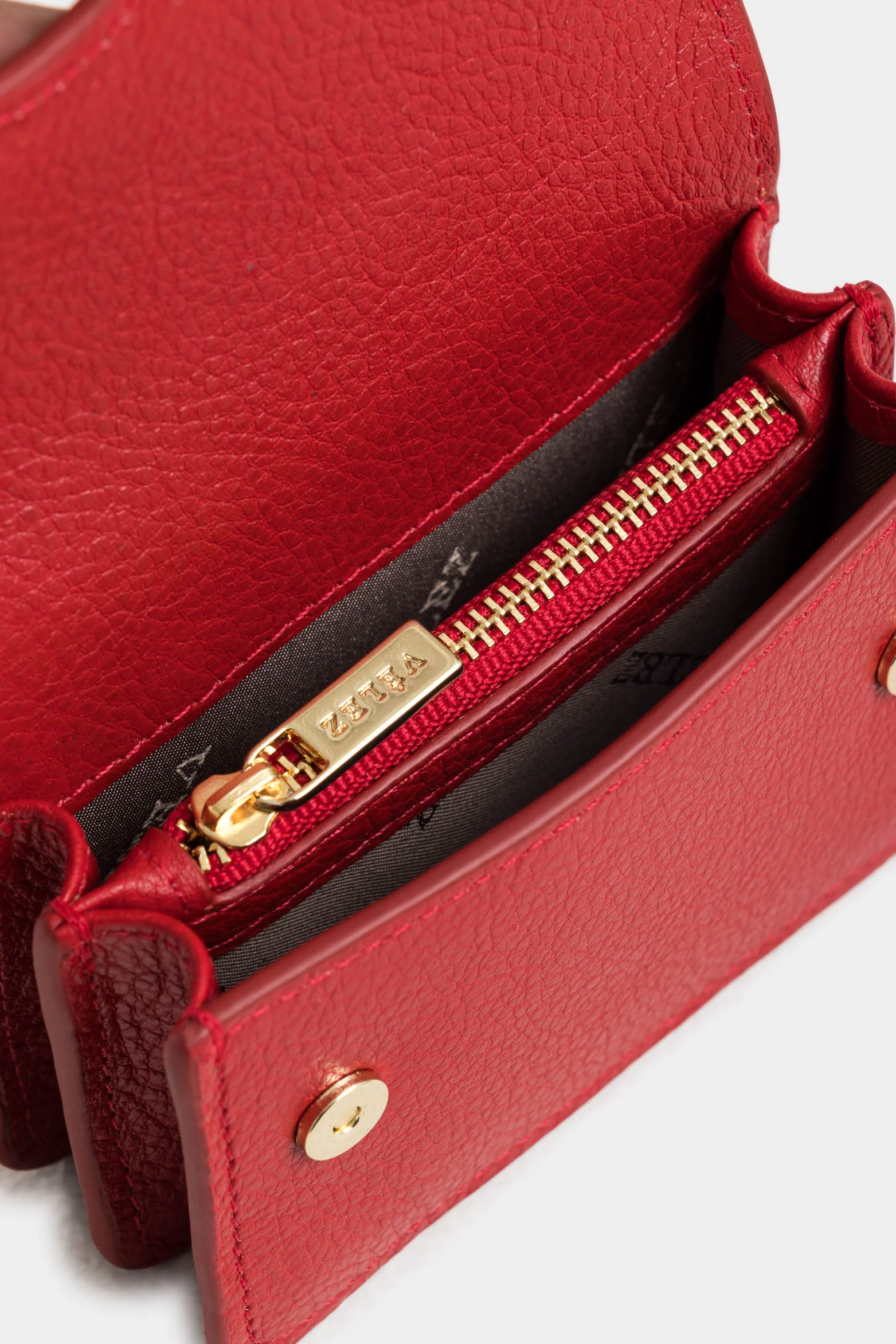 Garniel Leather Wallet for Women with Removable Strap - Image 5