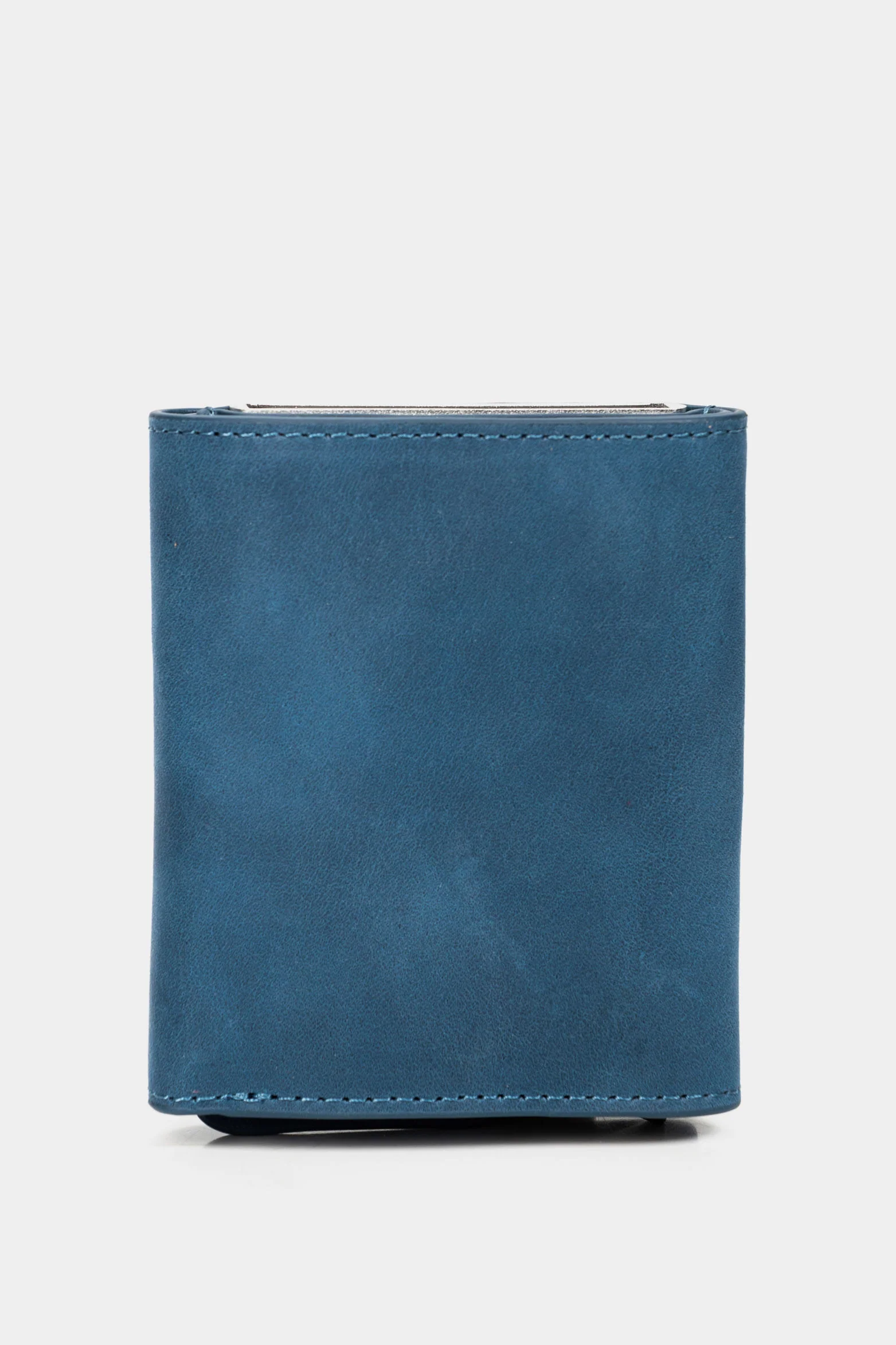 Garry Tech Leather Card Holder in Dark Blue - Image 3