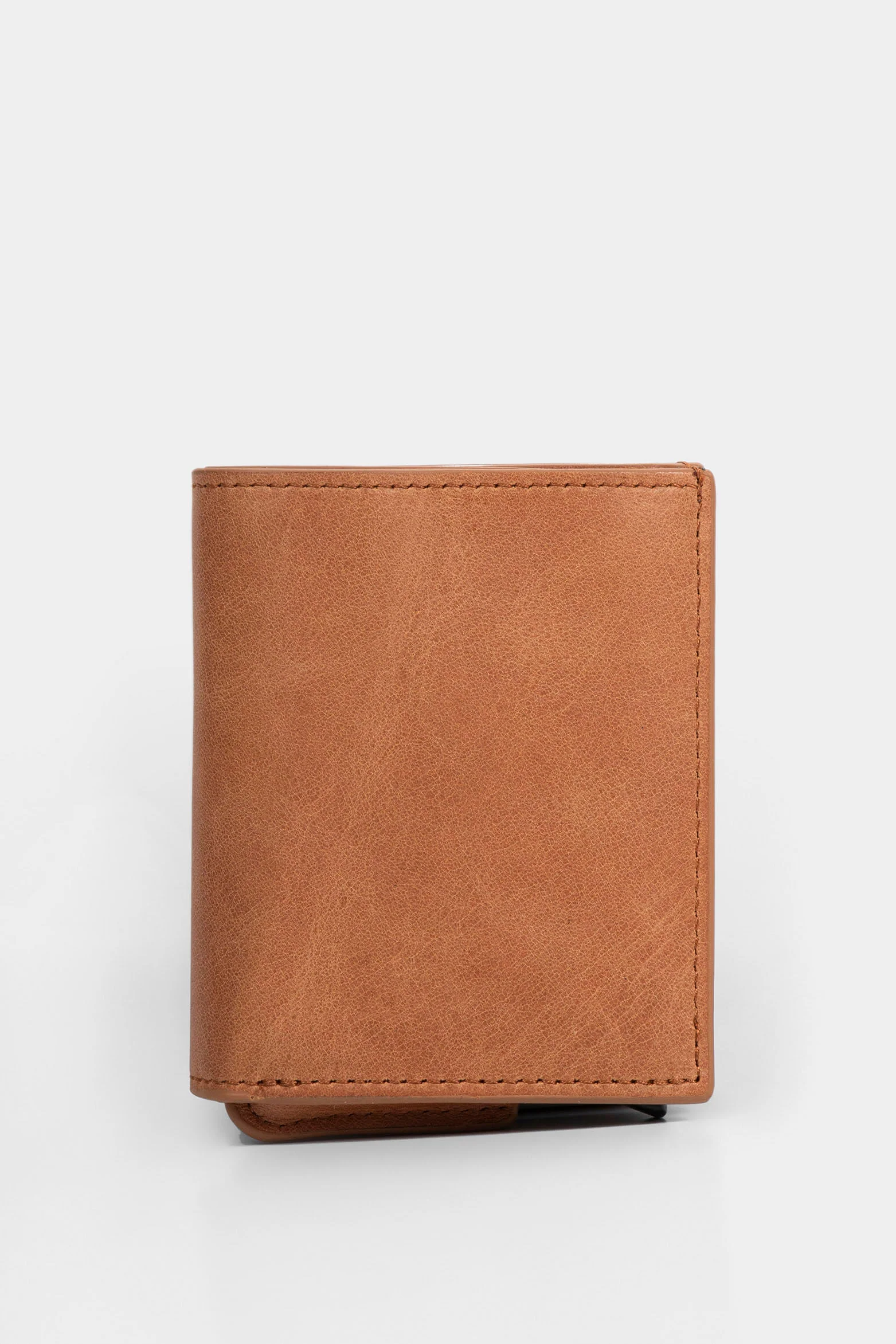 Garry Tech Leather Card Holder in Honey - Image 3