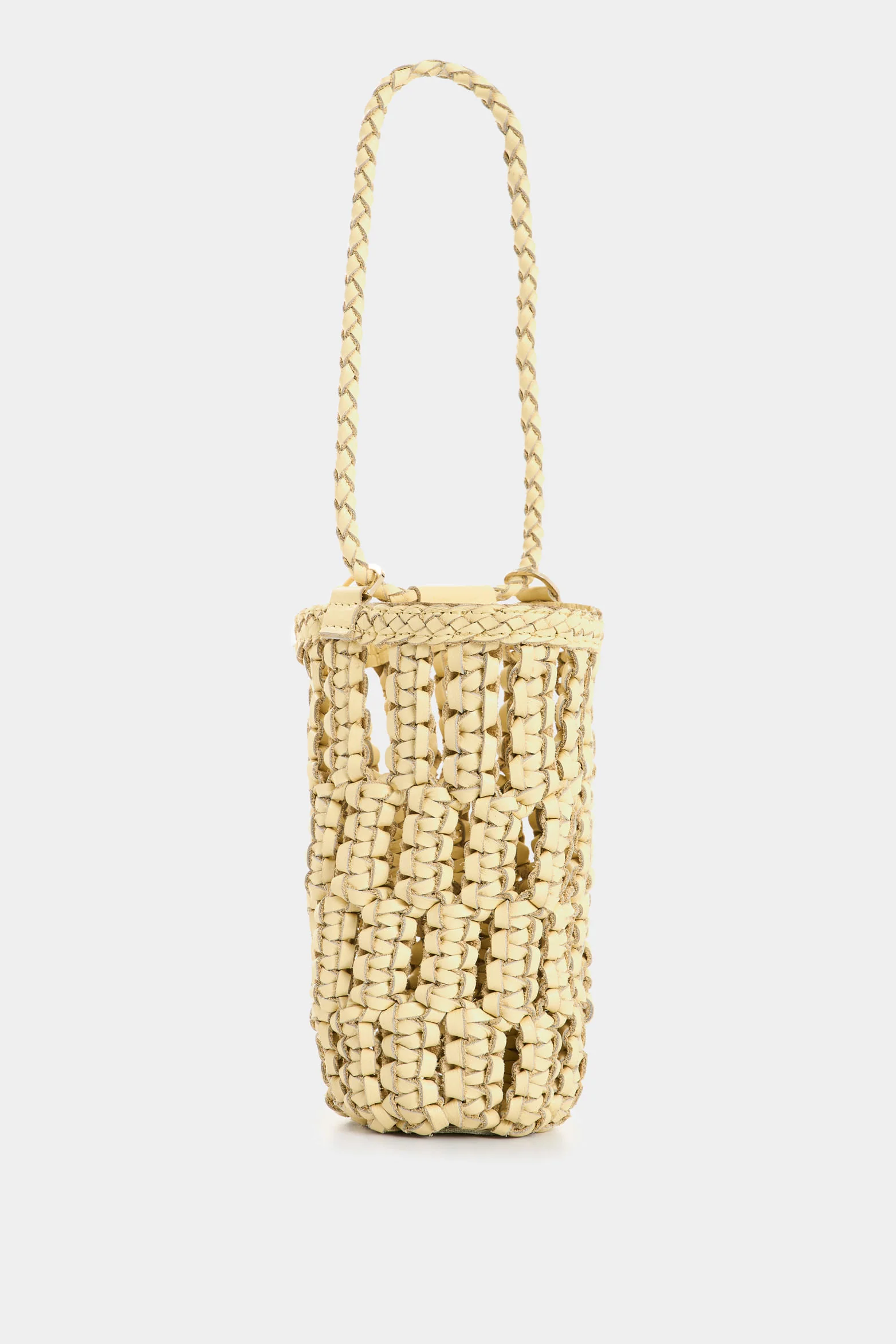 Gleam Braided Leather Crossbody Bag for Women - Image 3