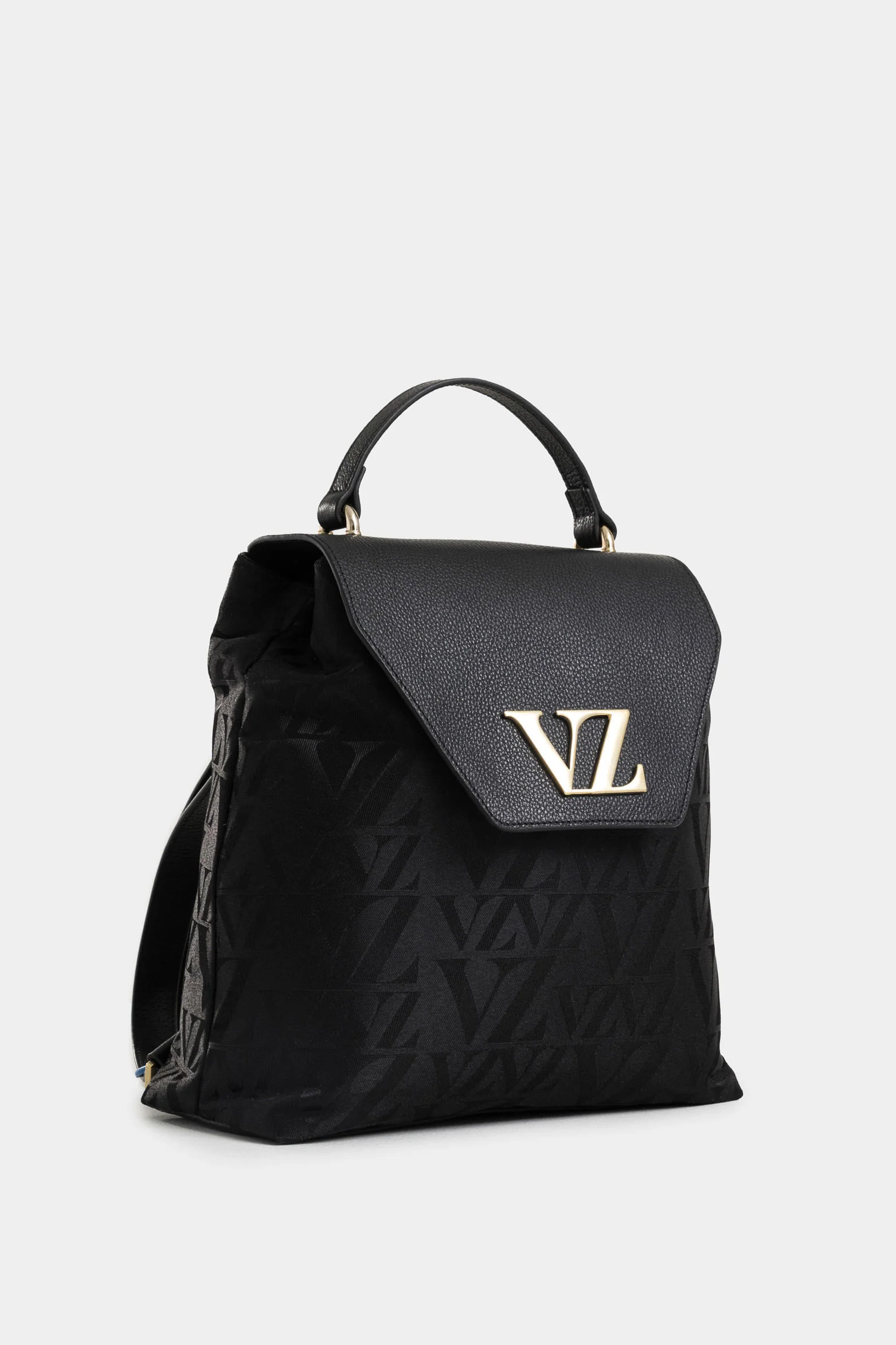 Goji Leather and Canvas Backpack for Women, Monogram - Image 2