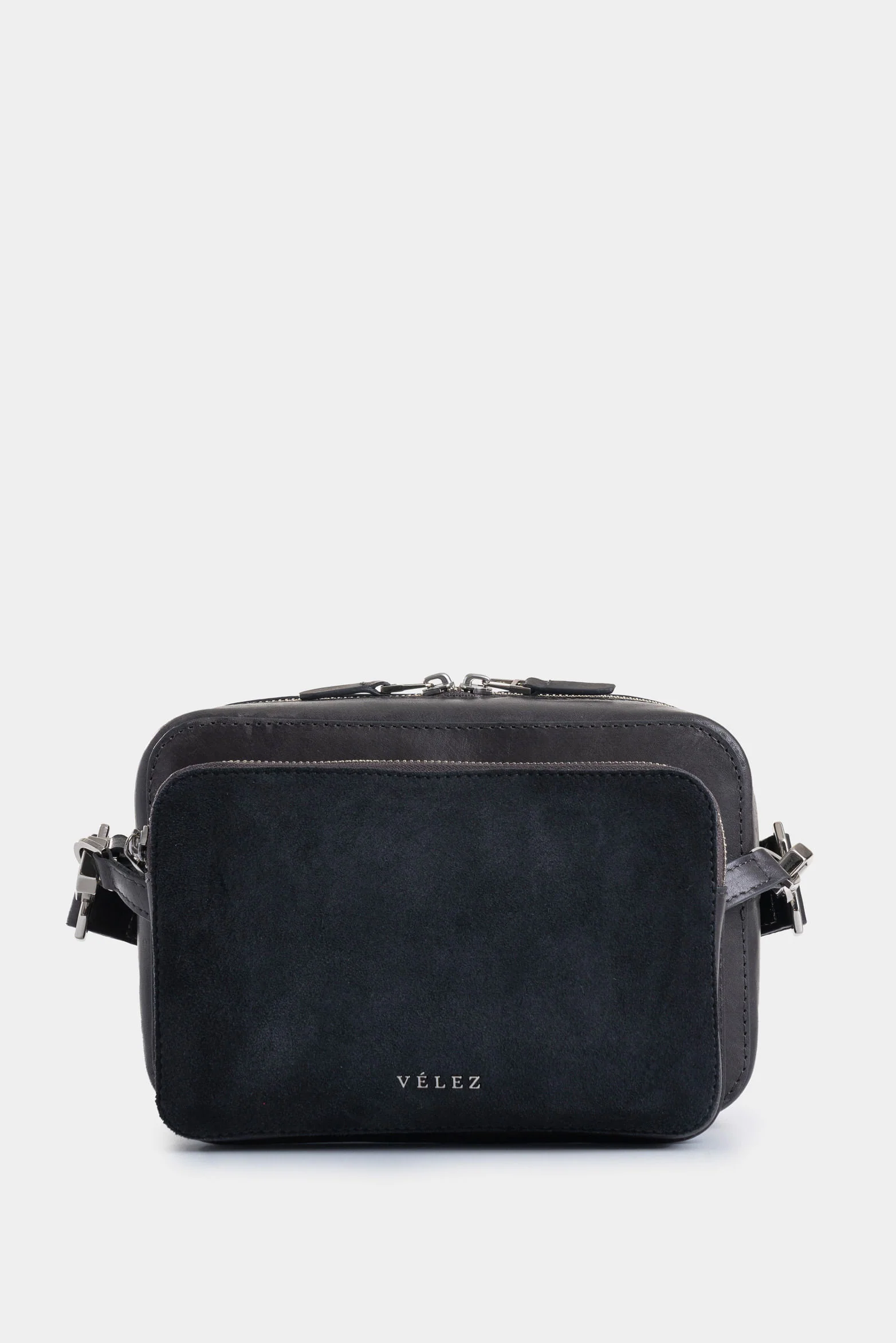 Halo 2 Smooth and Sueded Leather Multifunctional Hands-Free Bag for Men