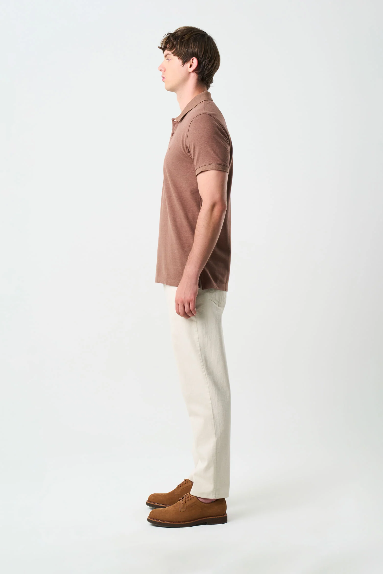 Helios Semi-Fit Piqué Polo for Men - Image 2