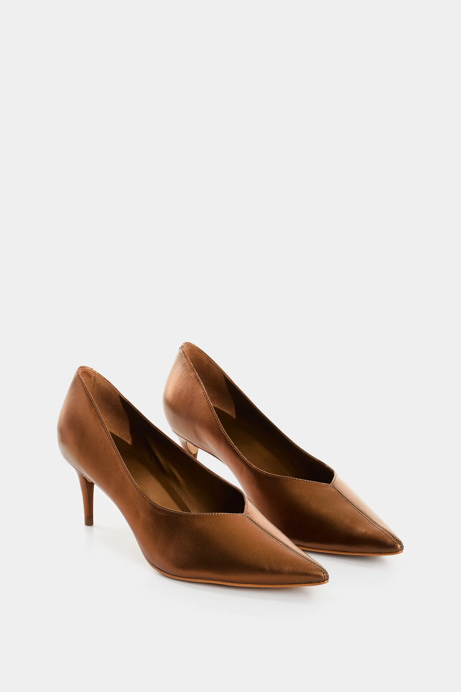 Jacinto Leather Stiletto Pumps for Women - Image 2