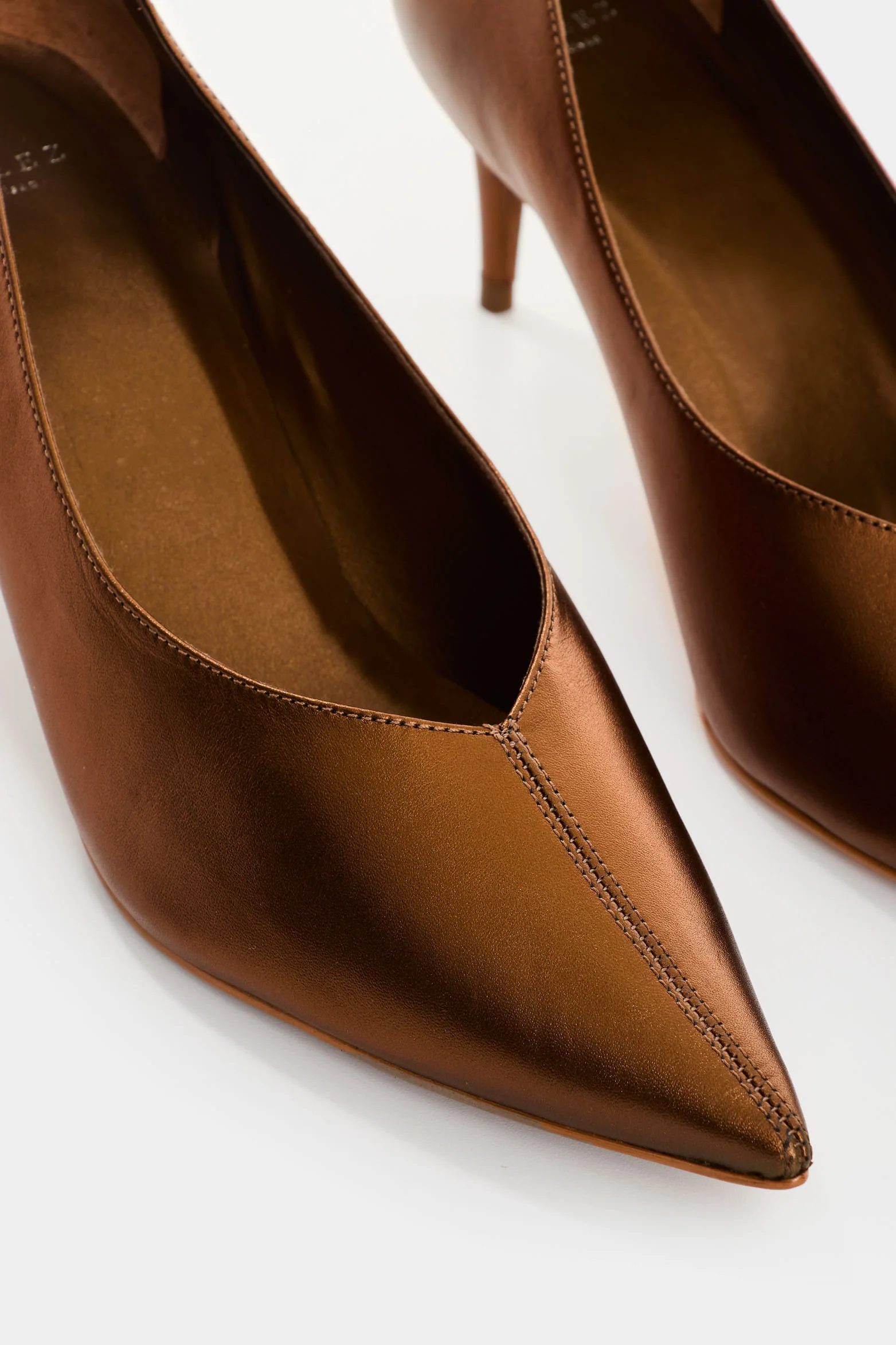 Jacinto Leather Stiletto Pumps for Women - Image 5
