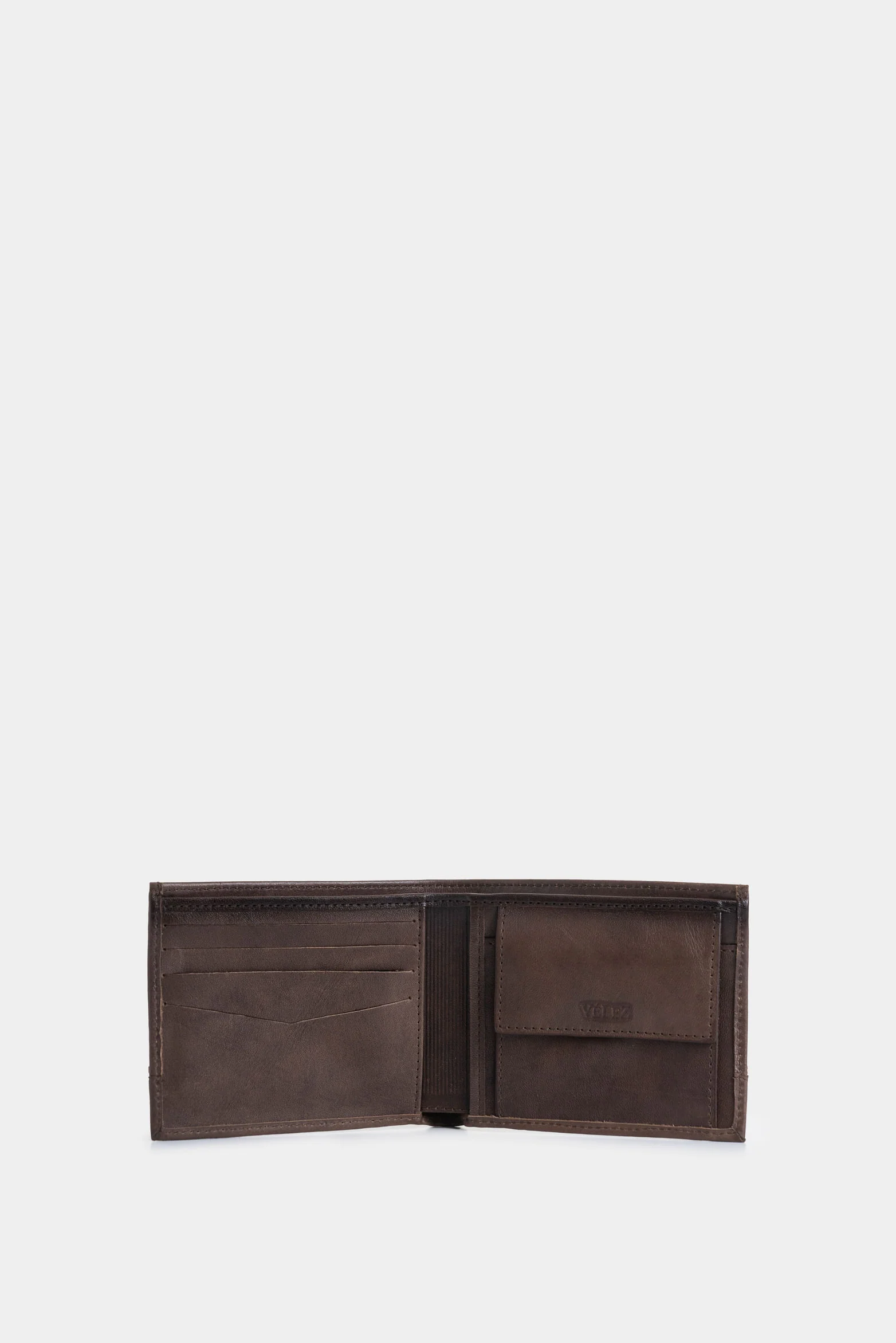 Kaleidos Leather Wallet for Men with Contrast Detail - Image 2
