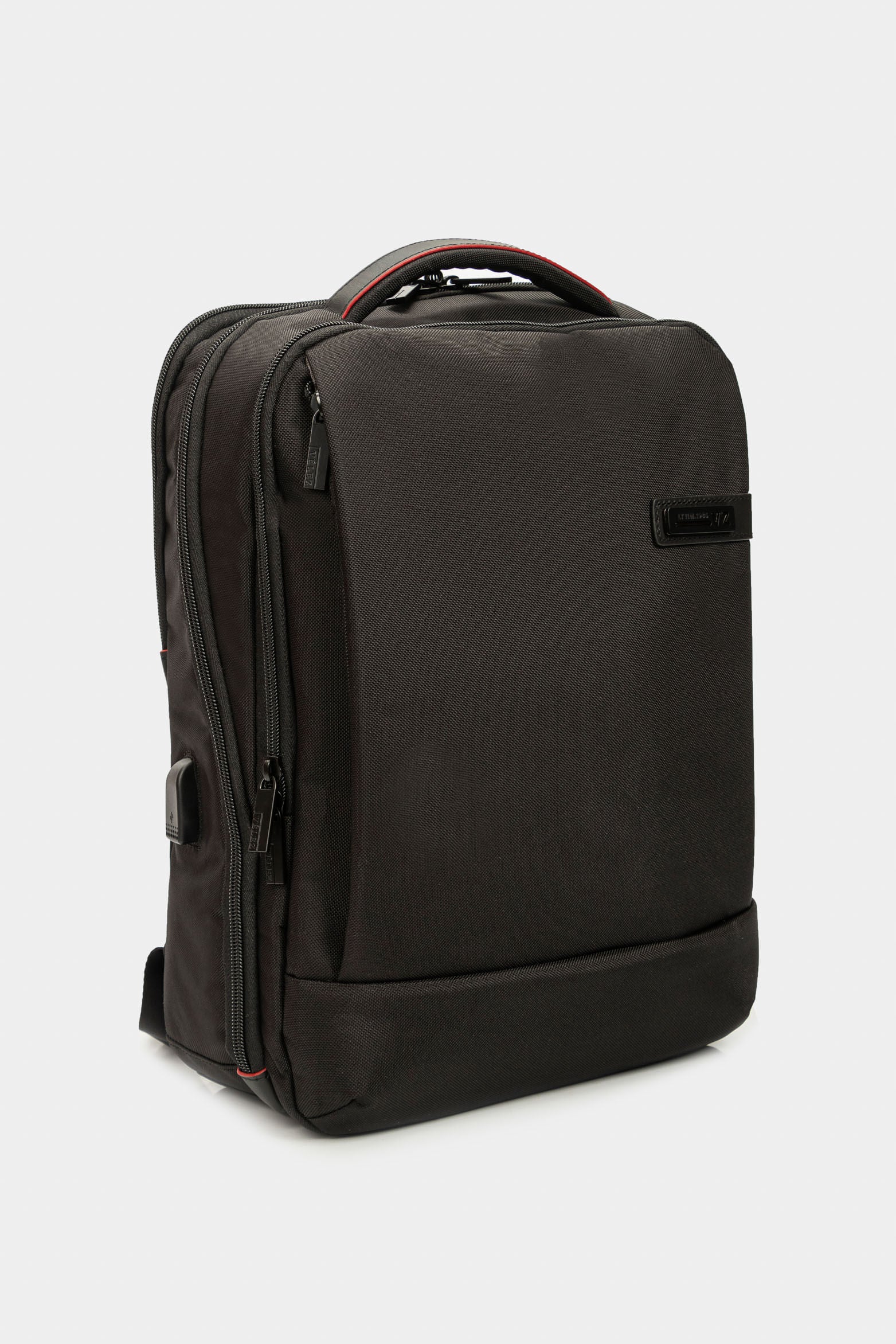 Kler Backpack in Black Nylon - Image 2