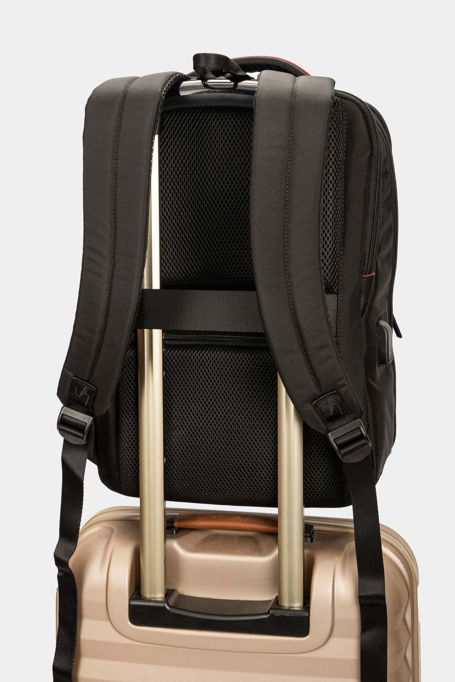 Kler Backpack in Black Nylon - Image 4