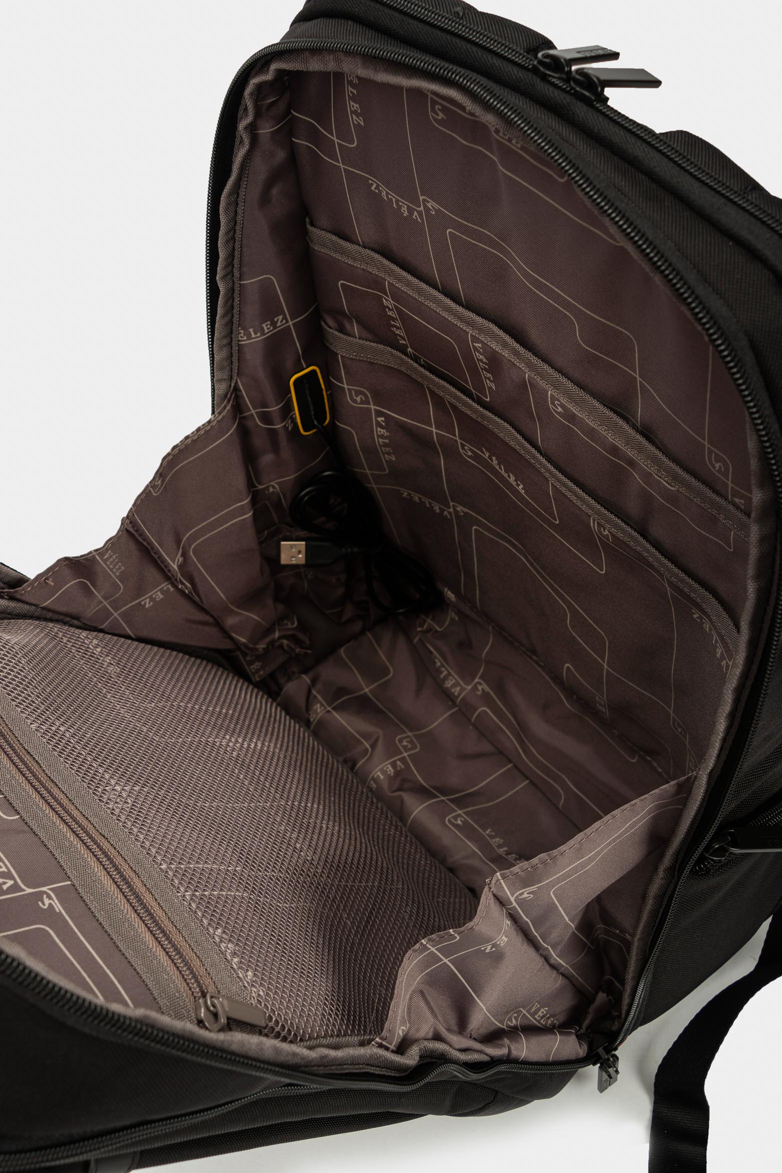 Kler Backpack in Black Nylon - Image 6