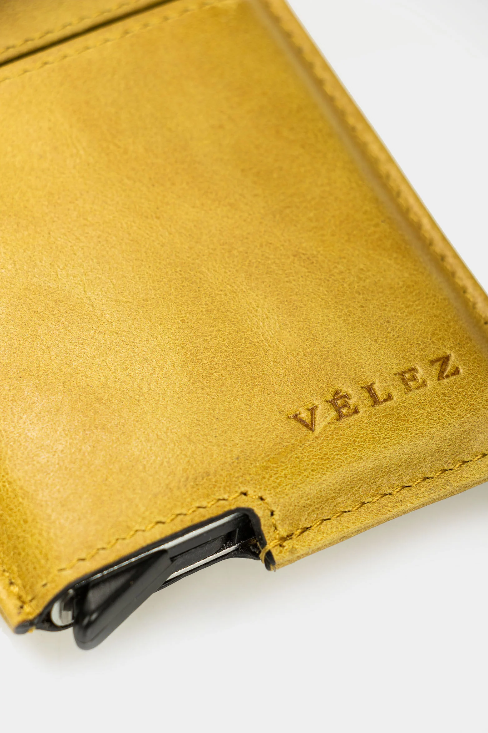 Leather Miniwallet Document Holder - Image 5
