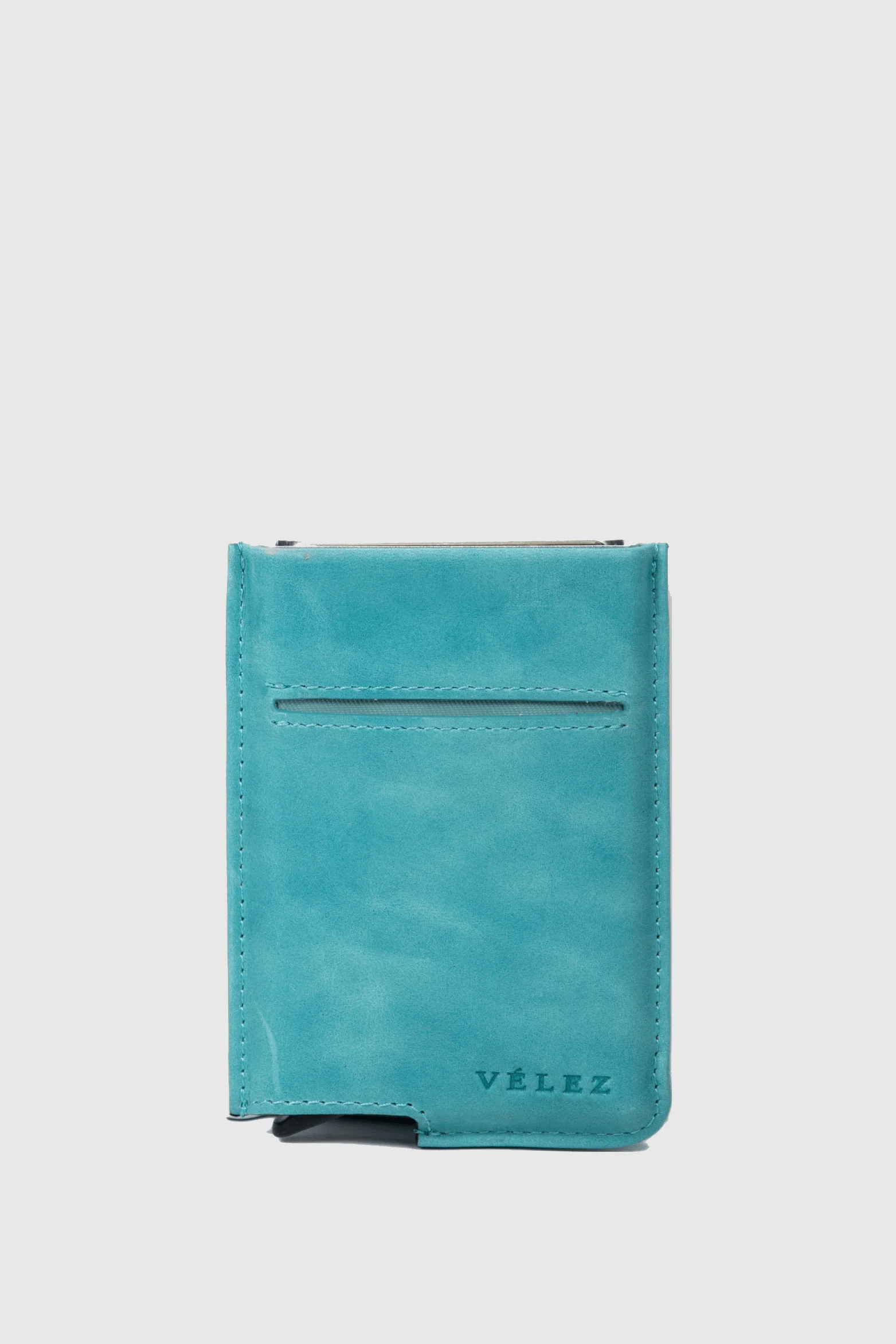 Leather Miniwallet Document Holder - Image 4