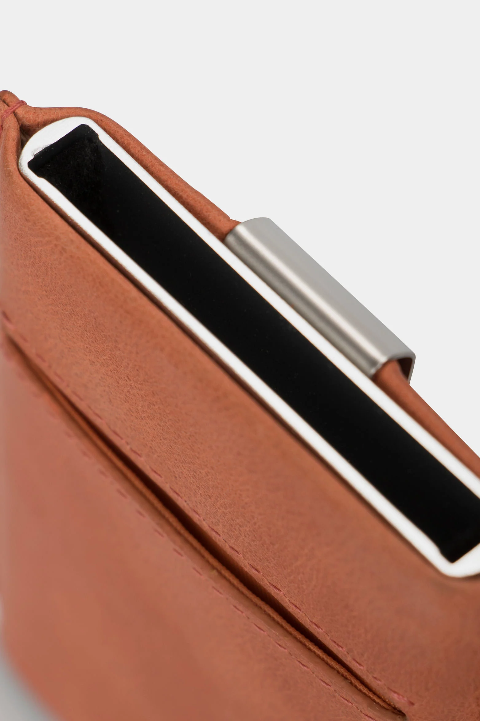 Leather Miniwallet Document Holder - Image 5
