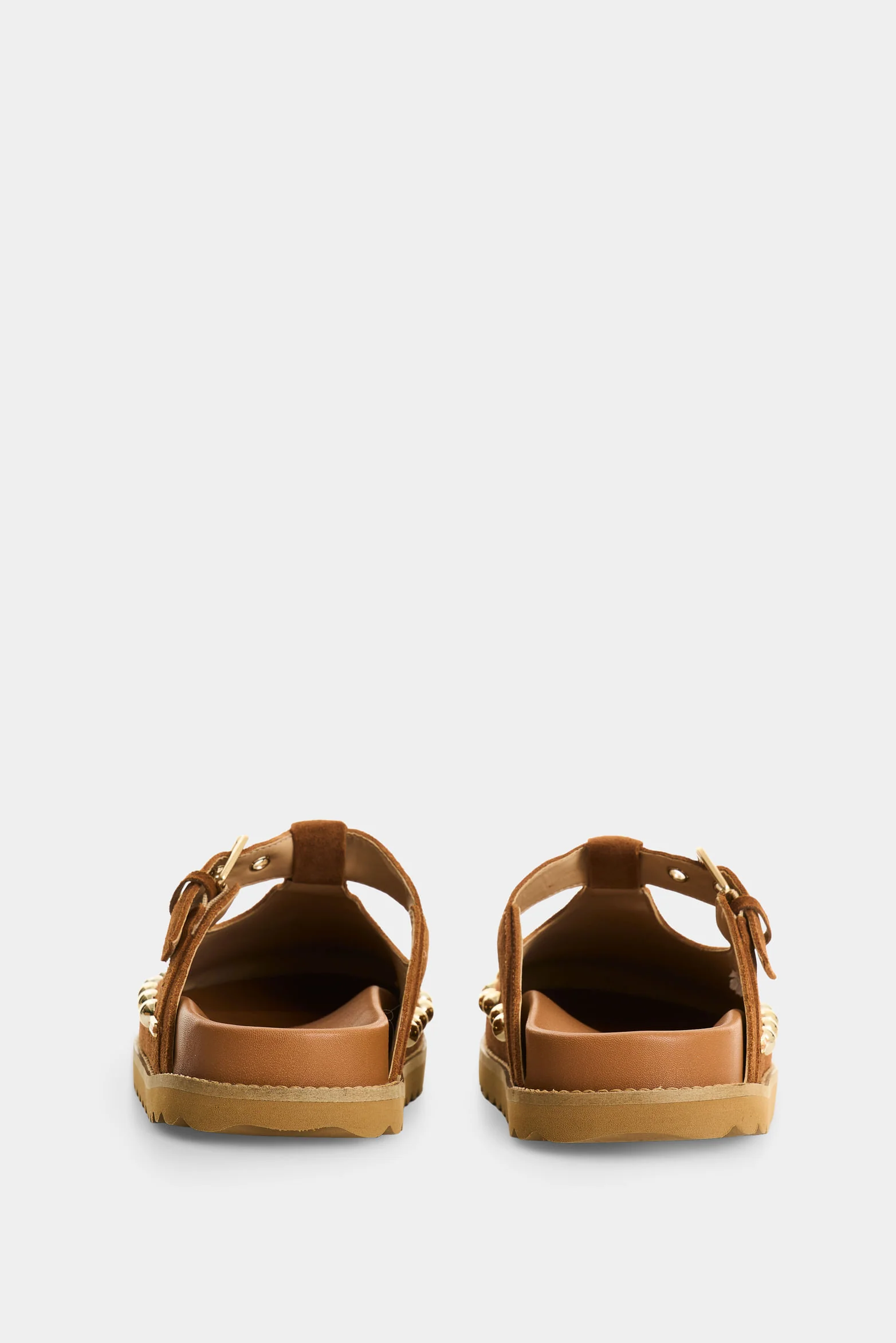 Leather Mules for Women Cove - Image 3