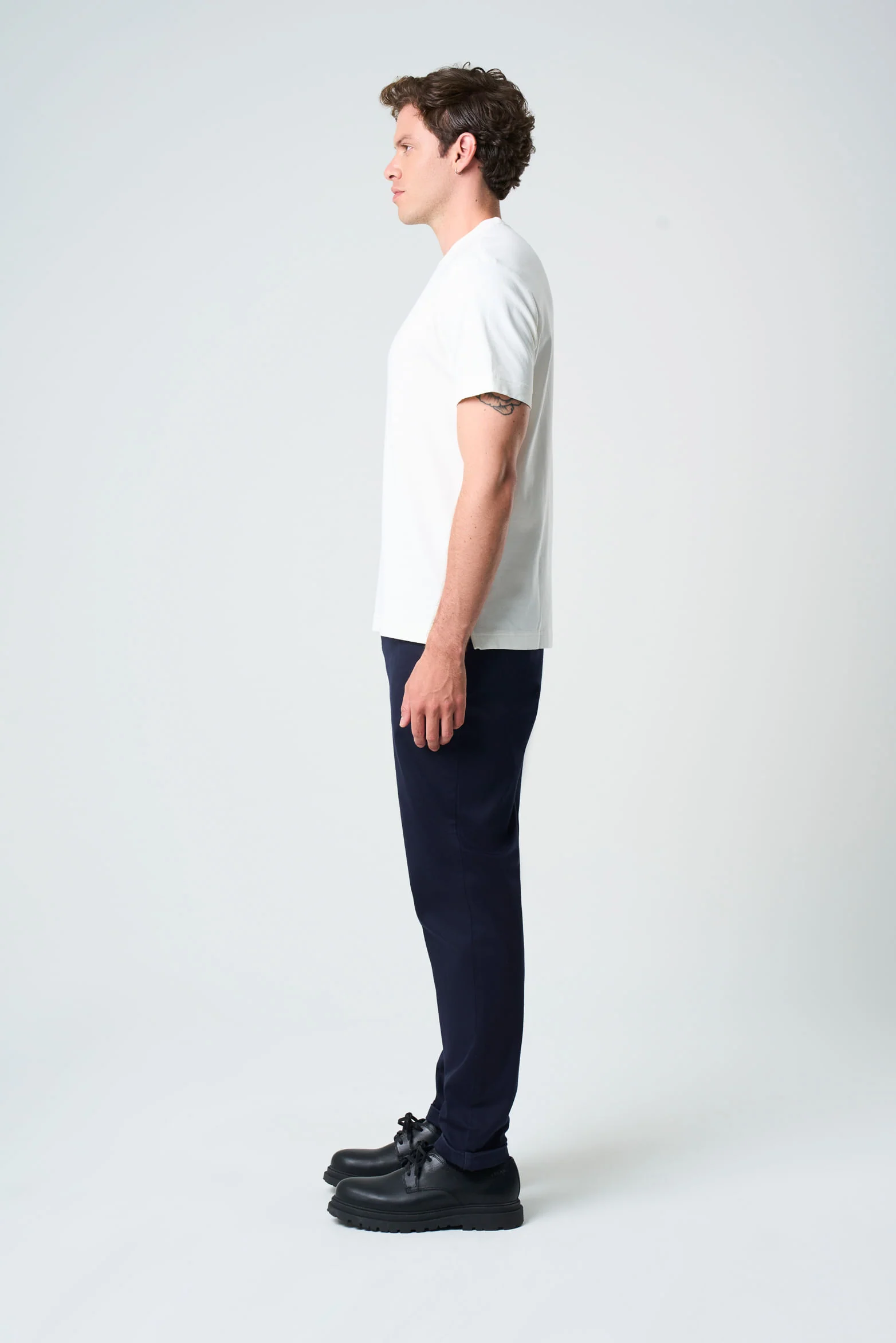 Lerici Short Sleeve T-Shirt for Men Semi Fitted - Image 2