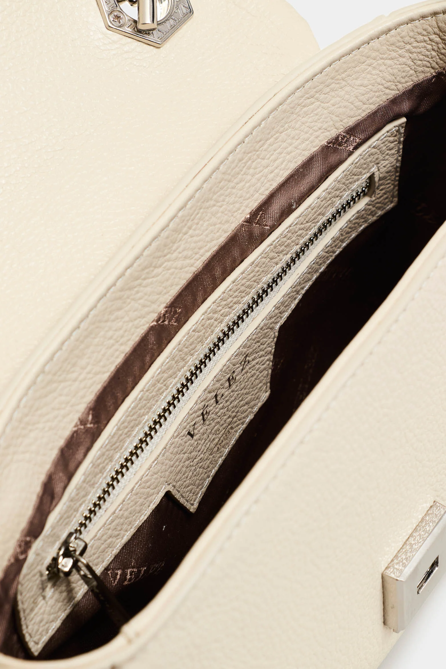 Lili Mini Leather Hands-Free Bag with Chain - Image 5