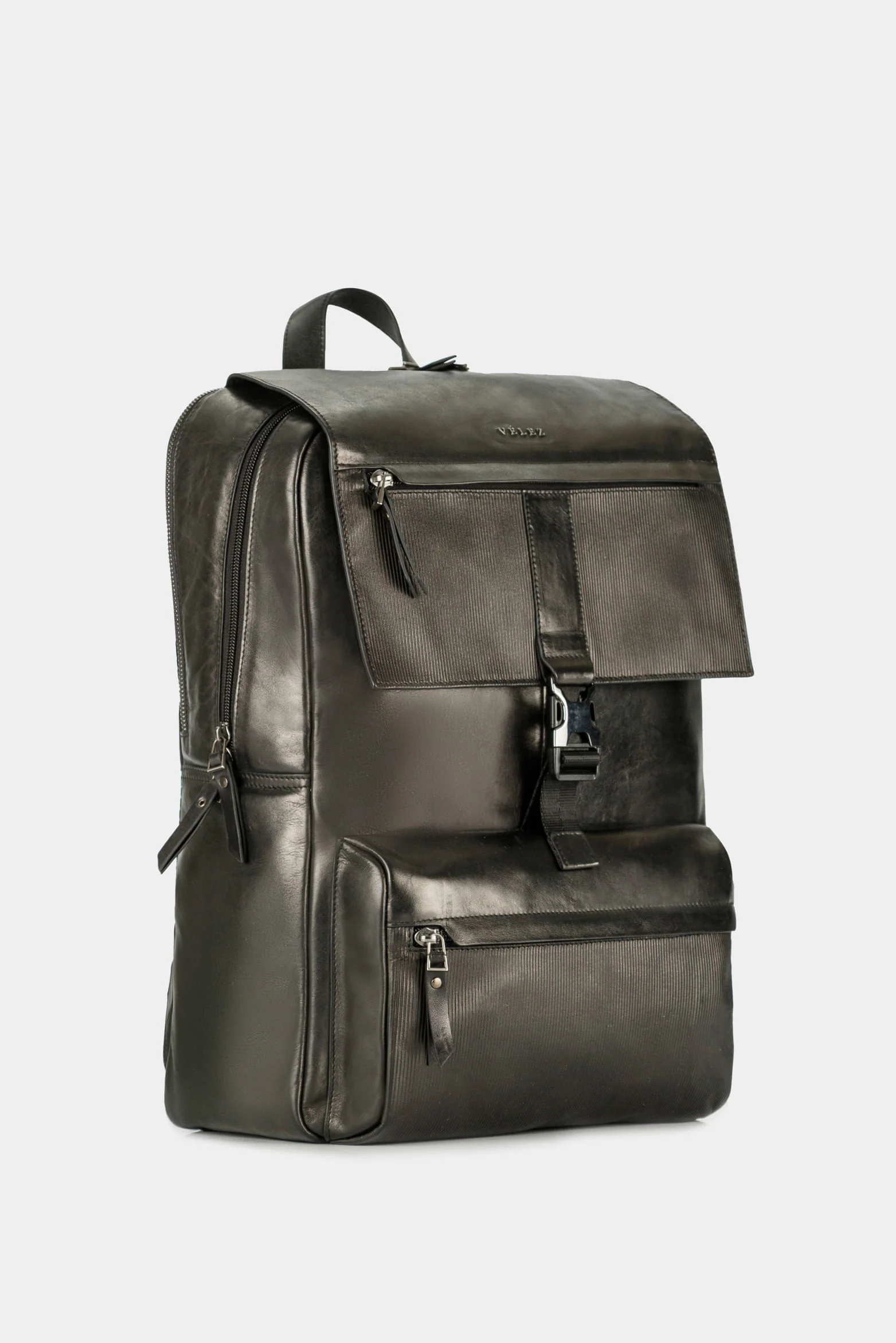Line Leather Backpack - Image 2