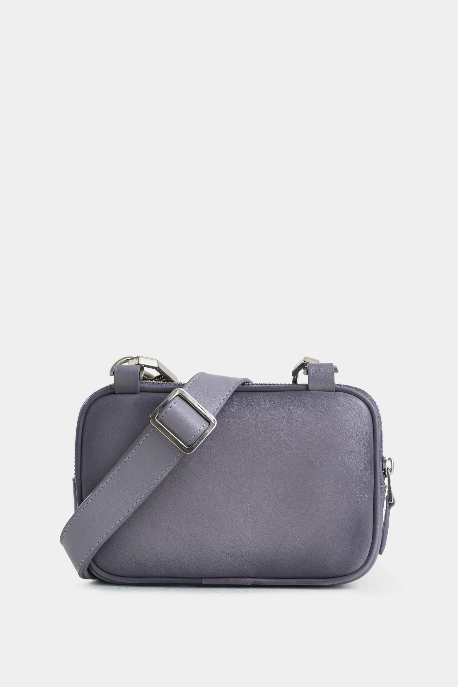 Lugano Mini Leather Hands-Free Bag for Men with Strap - Image 3
