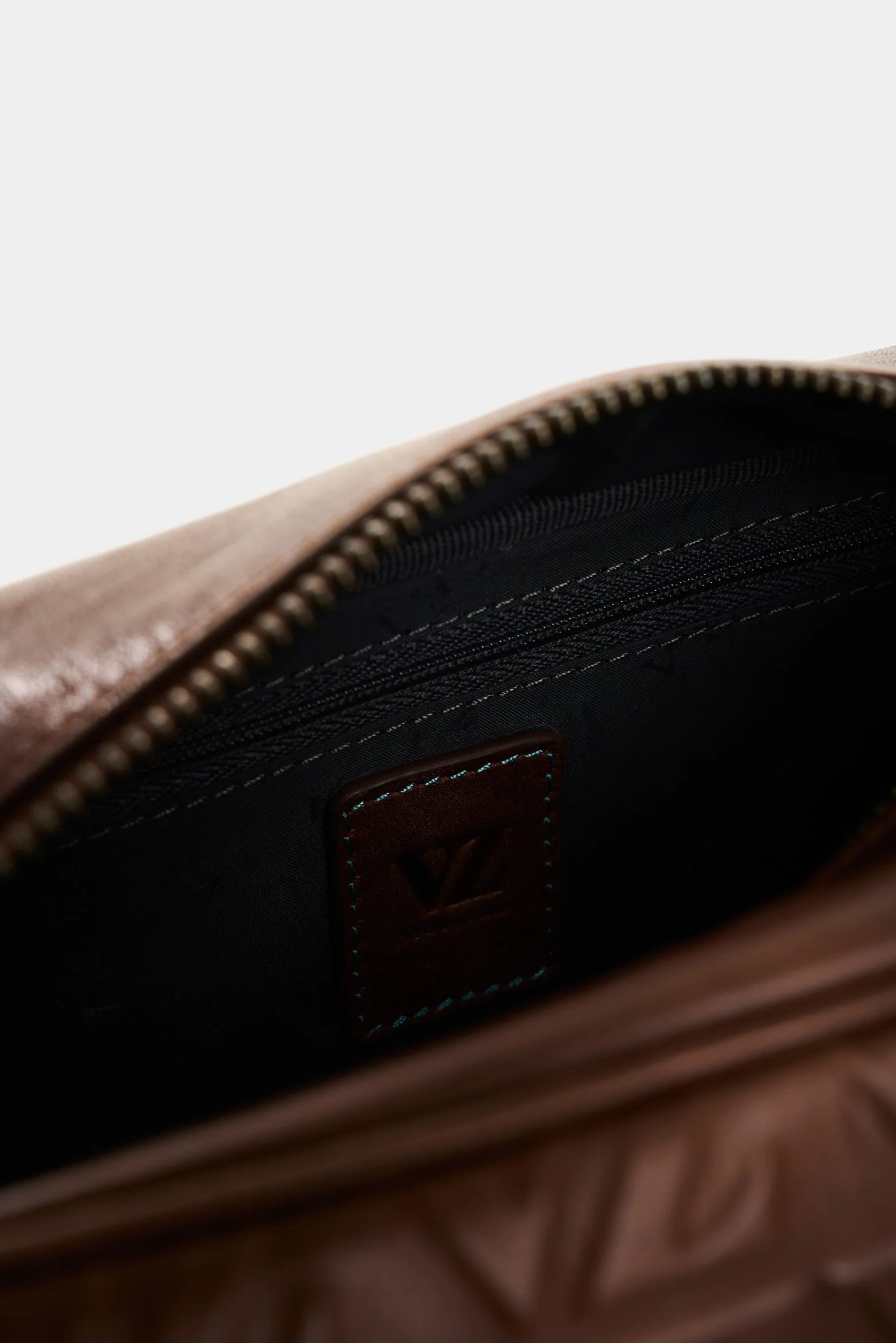 Lumen Leather Travel Organizer for Men, Monogram - Image 5