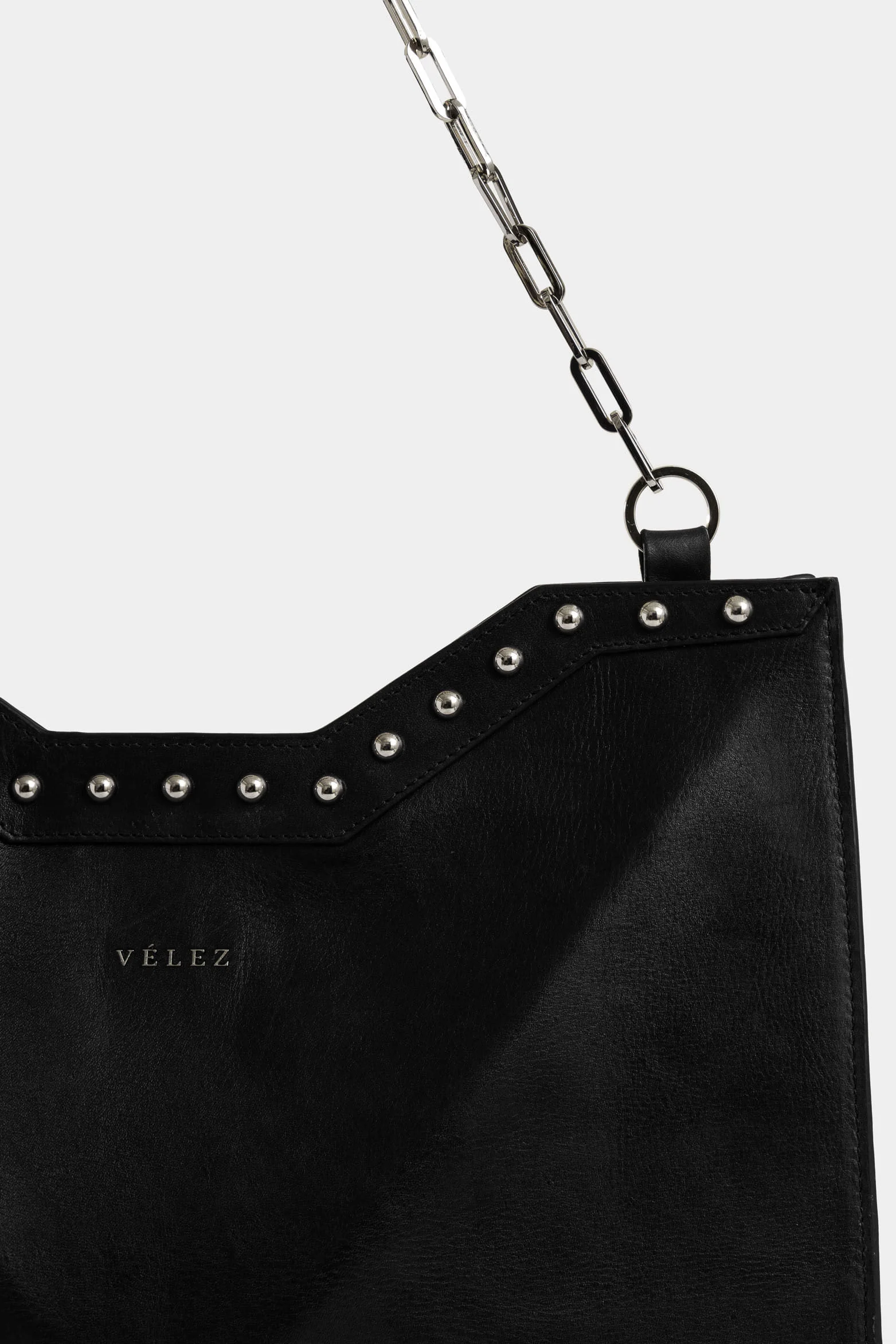 Magena Leather Shopping Bag for Women with Hexagonal Structure - Image 4