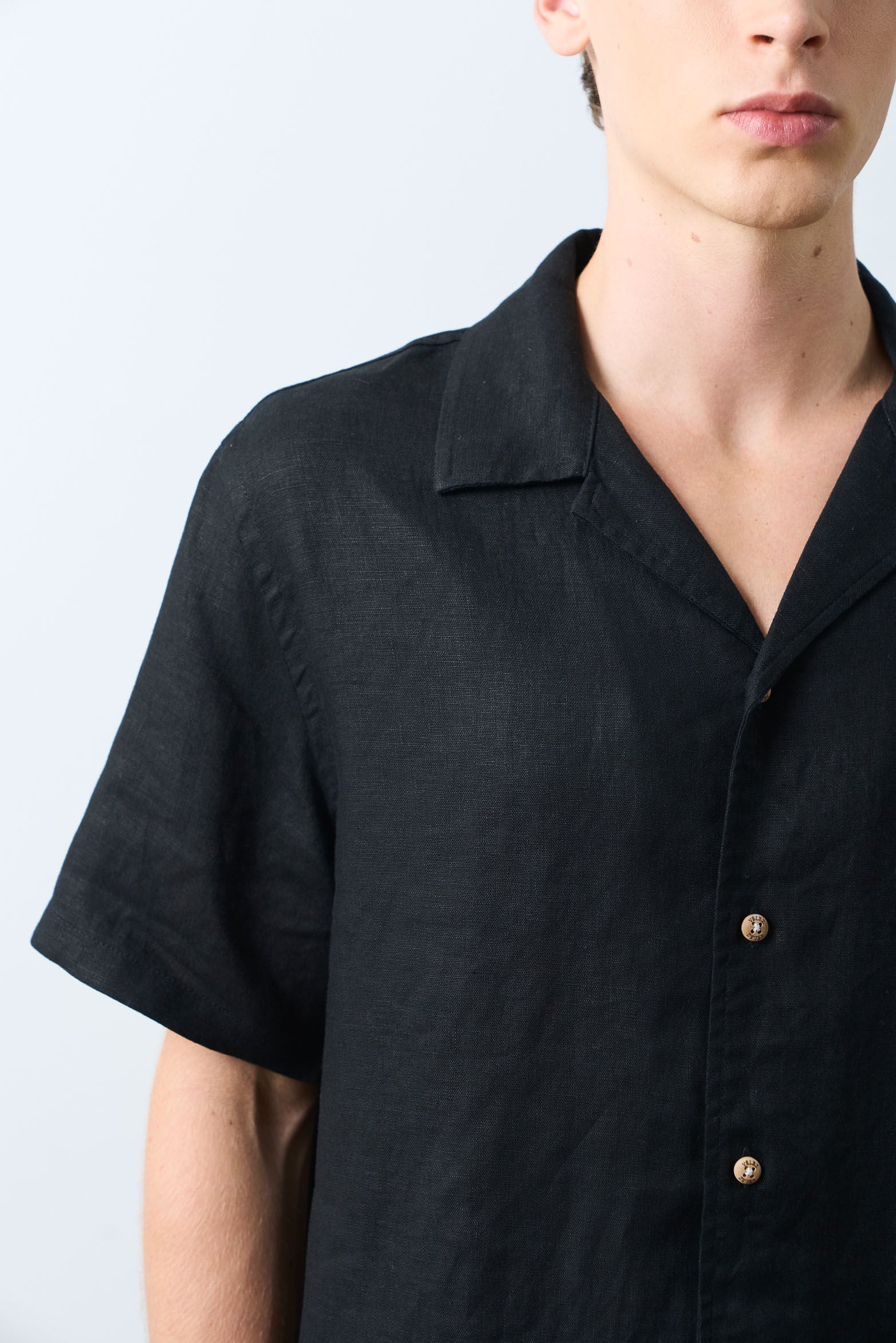 Málaga short-sleeve linen shirt for men - Image 5