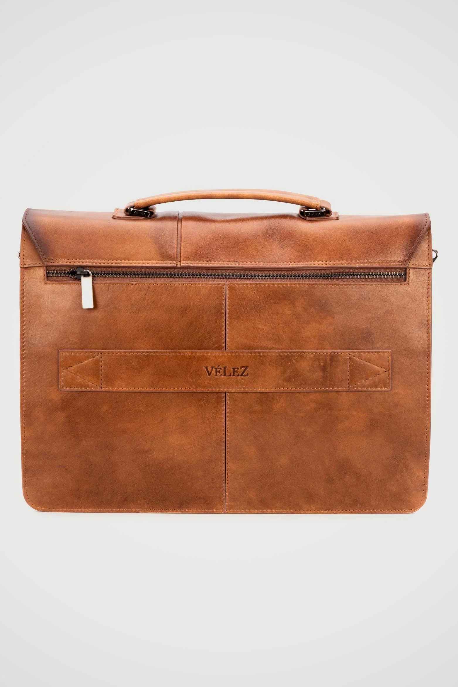 Men’s Aperto Leather Laptop Briefcase - Image 3