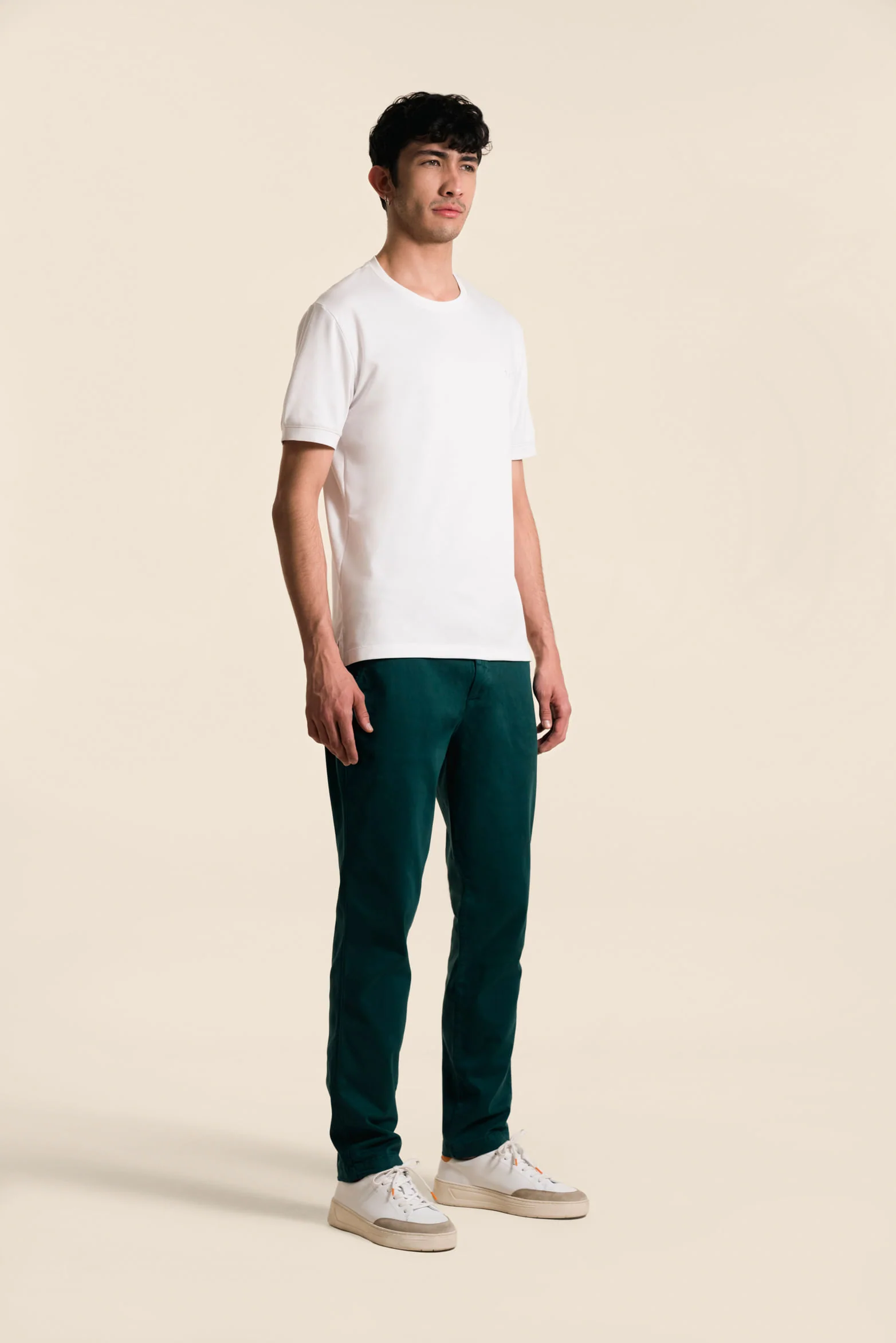 Men’s Arizona Micropima Semi-Fitted T-Shirt - Image 3