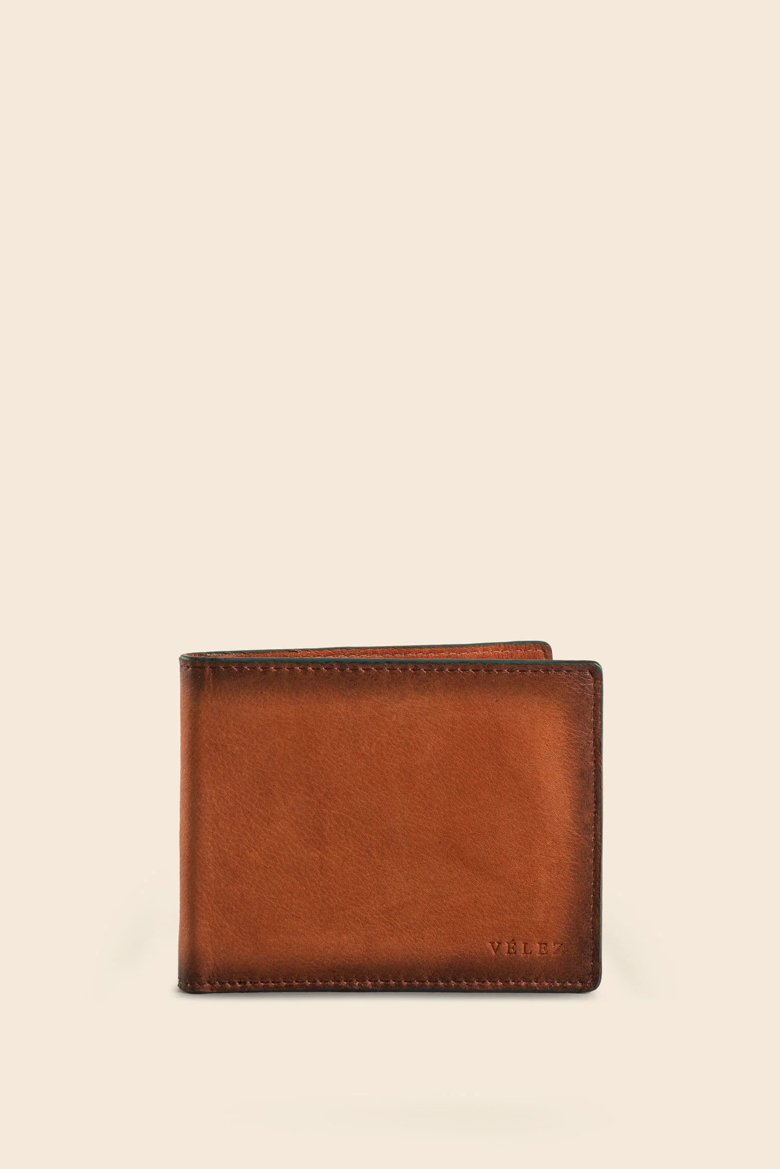 Men’s Australis Wallet in Hand-Aged Smooth Leather